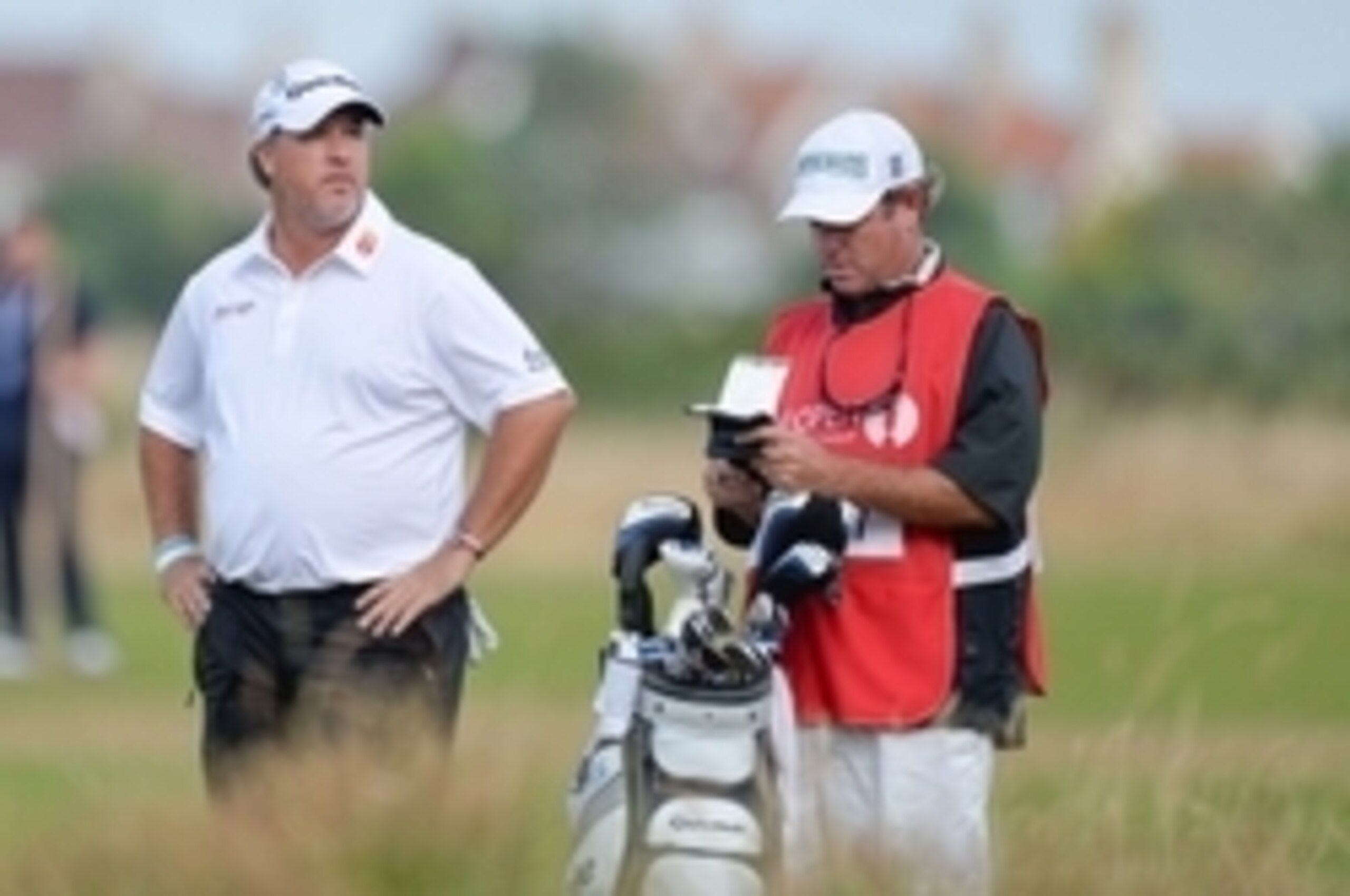 Boo Weekley ponders his next move. Boo Weekley ponders his next move.