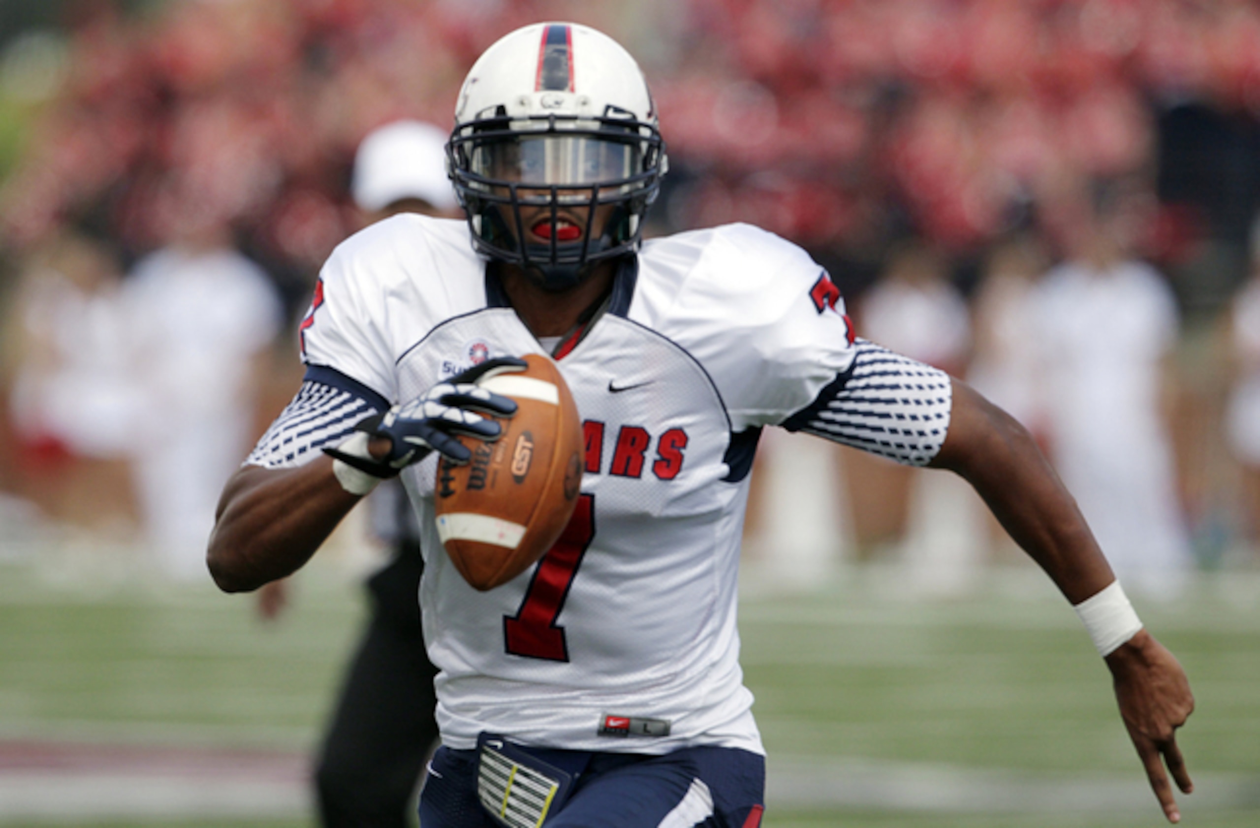 Brandon Bridge is reminiscent of a raw Colin Kaepernick.