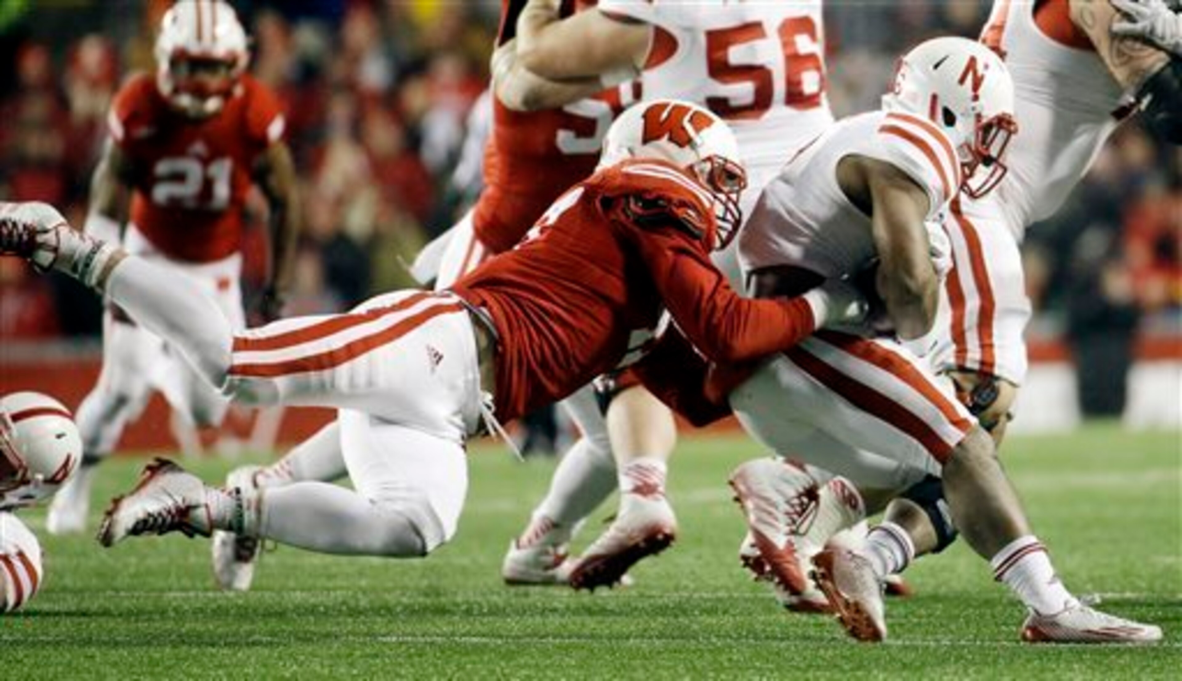 Vince Biegel is one of the "Chevy Bad Boys" who have made the Badgers an elite defense.