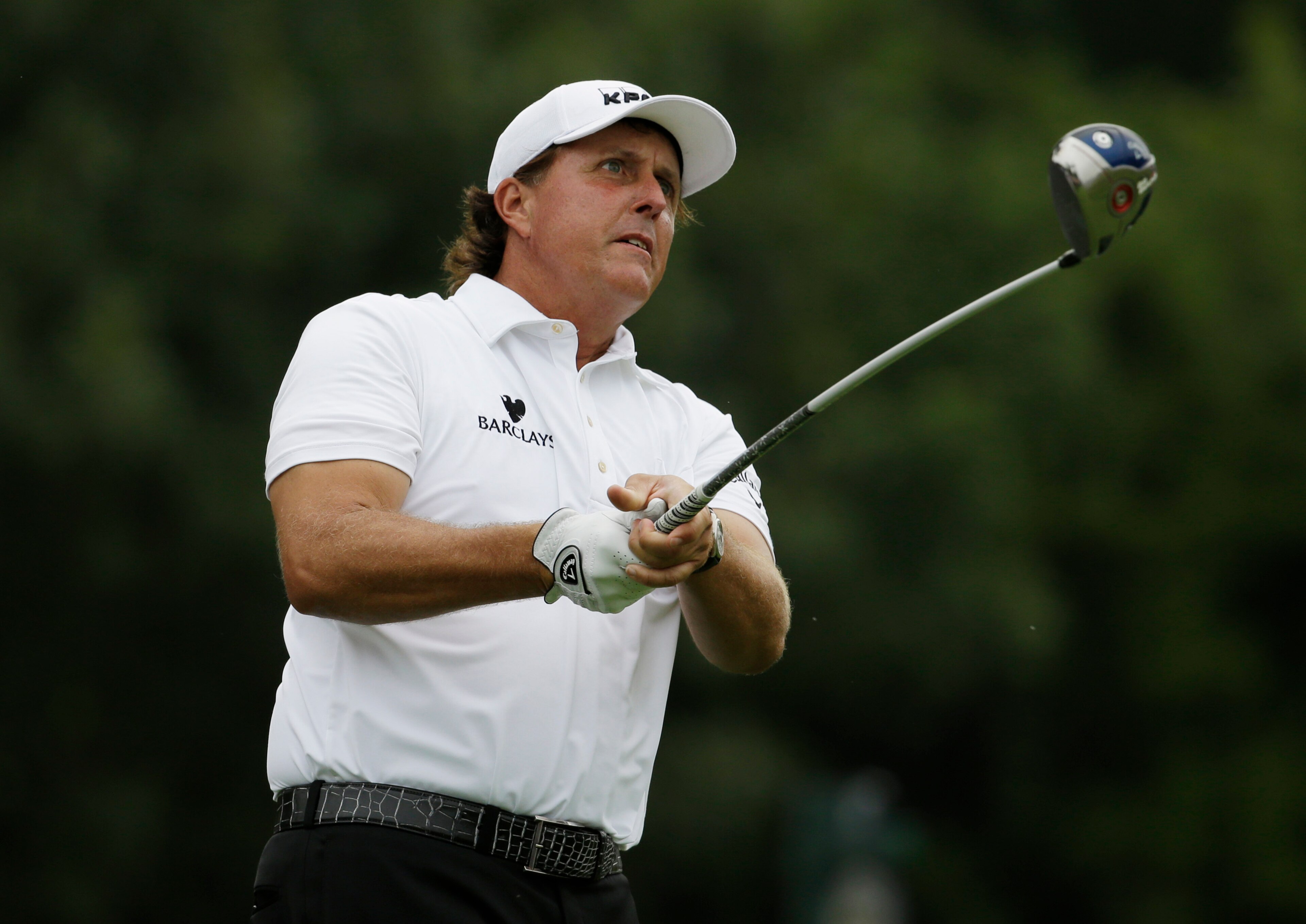 Phil Mickelson has yet to put on one of the Memorial Tournament's gray blazers.