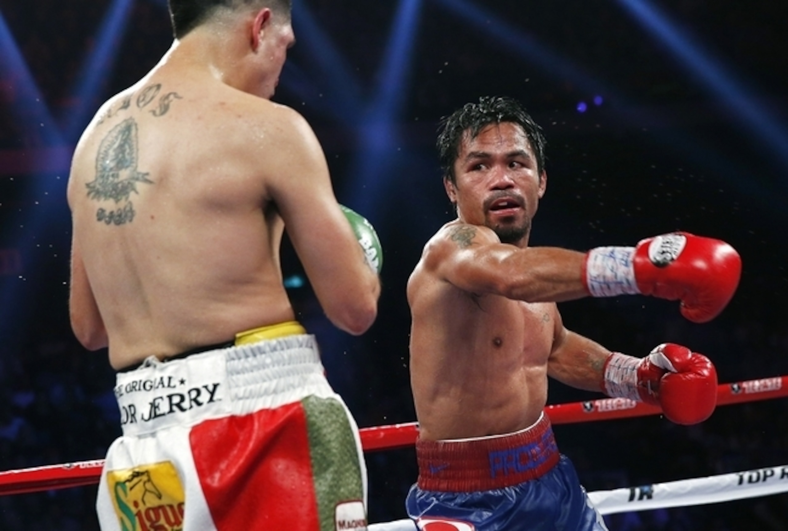 Pacquiao returns to Macau for the first time since dominating Rios last year.