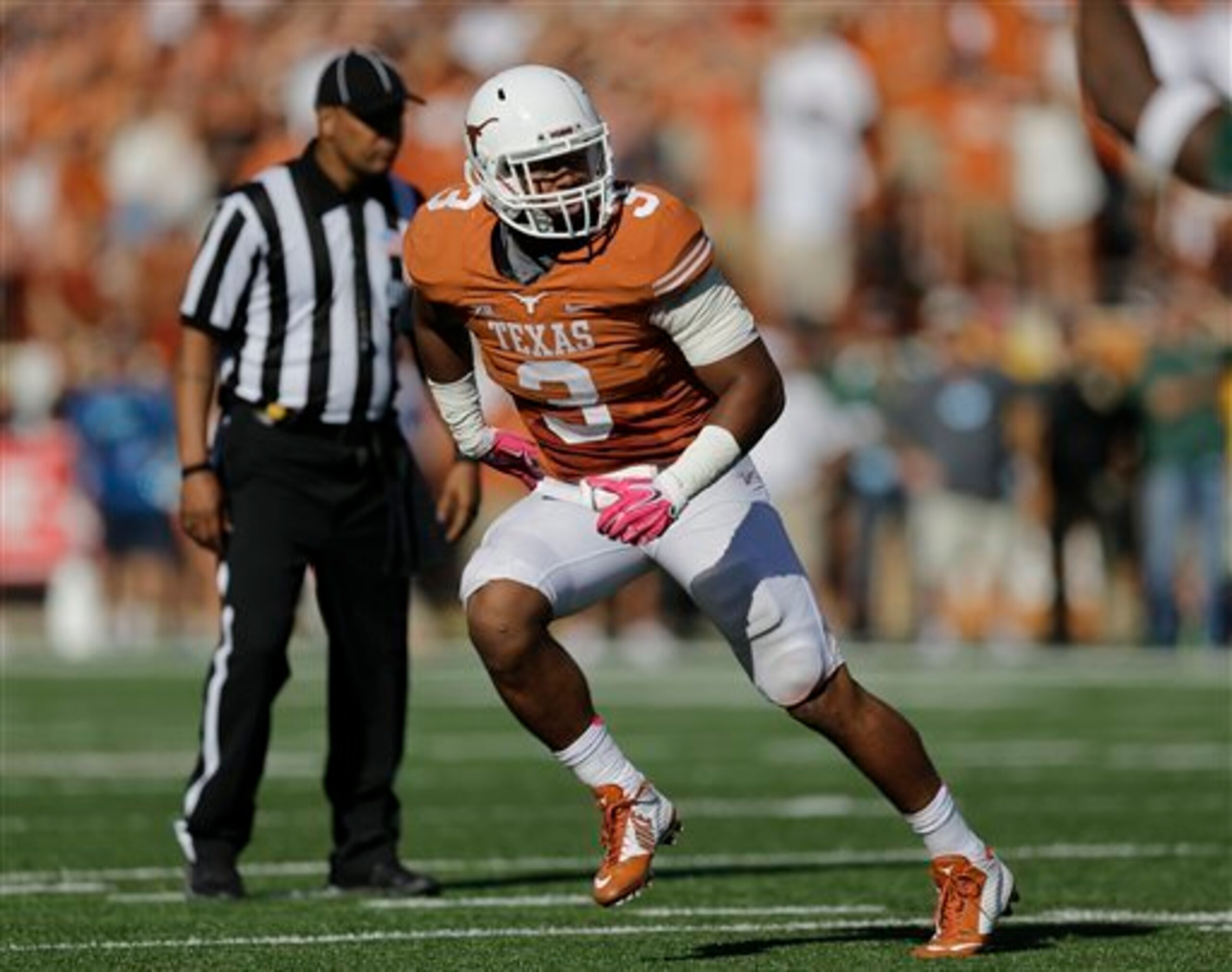 Hicks has overcome two severe injuries to have one of the best seasons of any linebacker in the conference. Hicks has overcome two severe injuries to have one of the best seasons of any linebacker in the conference.