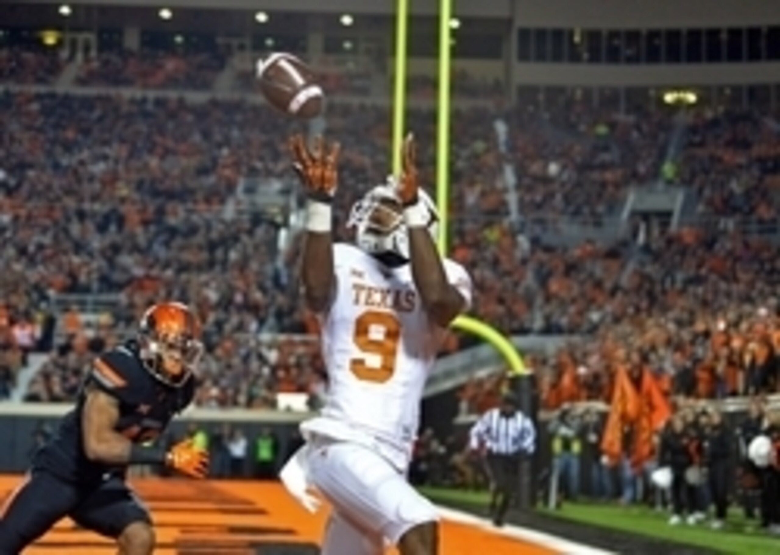 Senior wideout John Harris has emerged as an all-around star in 2014. Senior wideout John Harris has emerged as an all-around star in 2014.