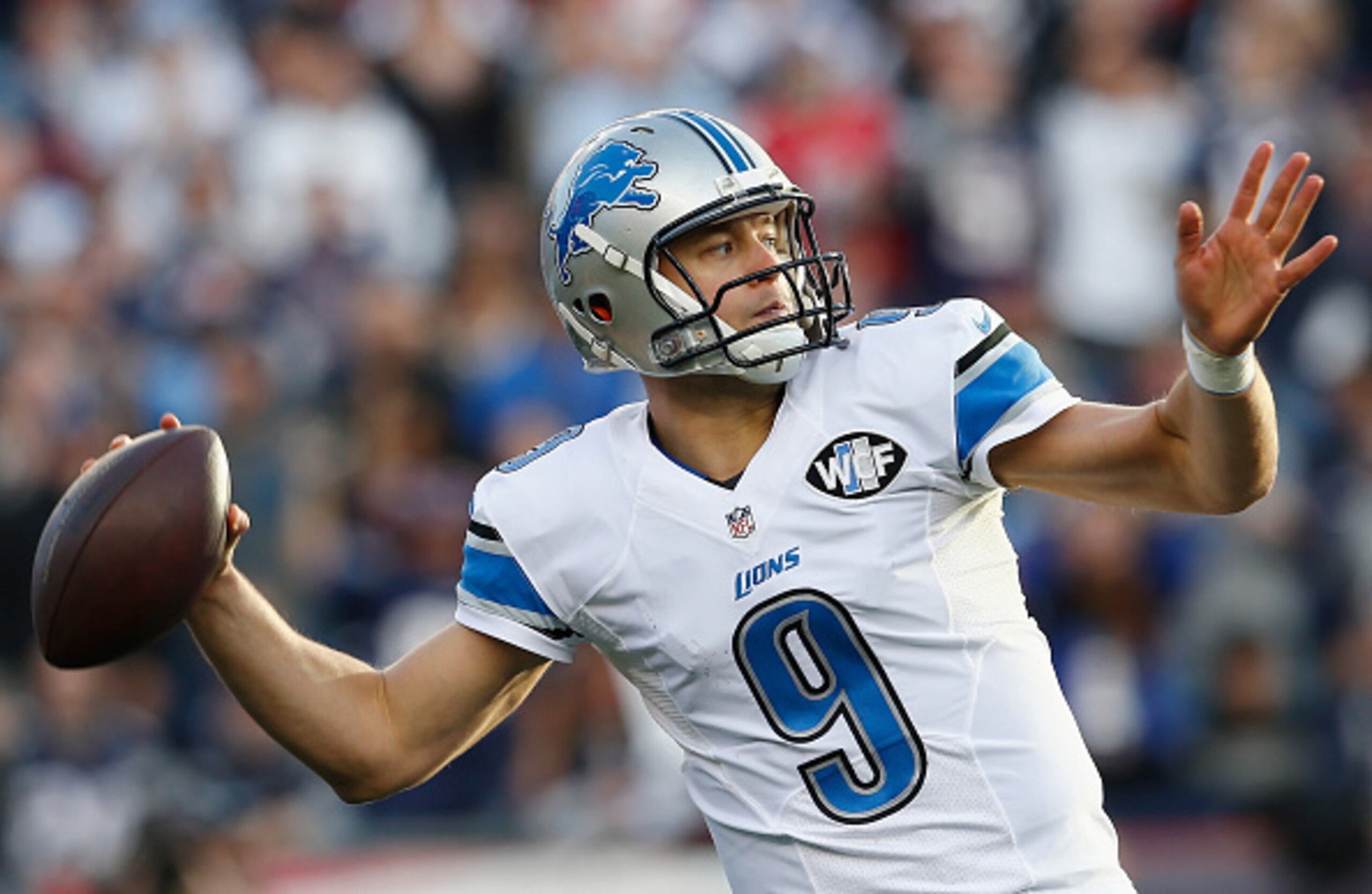 Lions quarterback Matthew Stafford