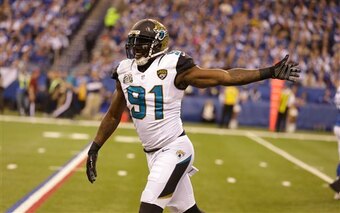 Jaguars DE Chris Clemons