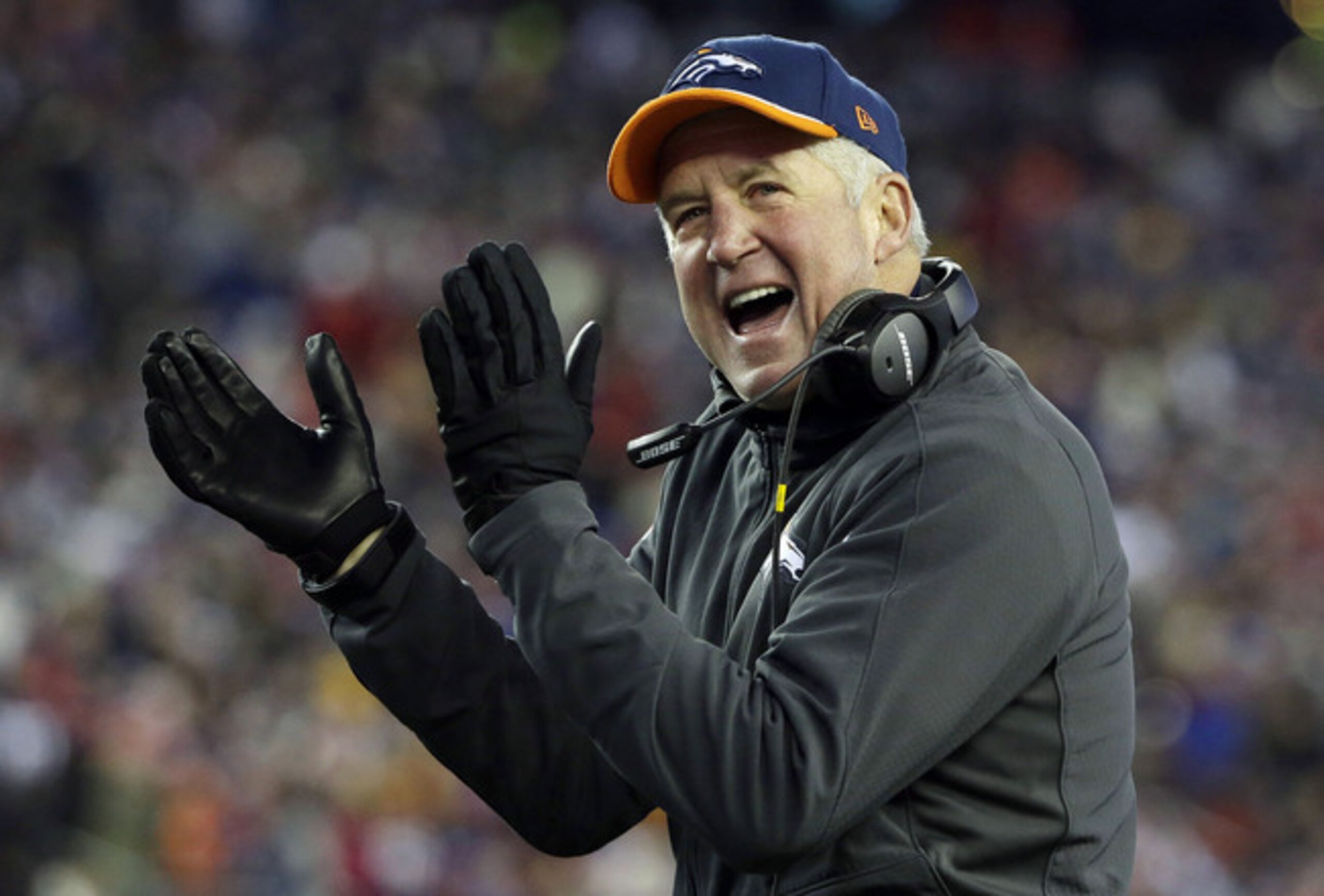 Broncos head coach John Fox