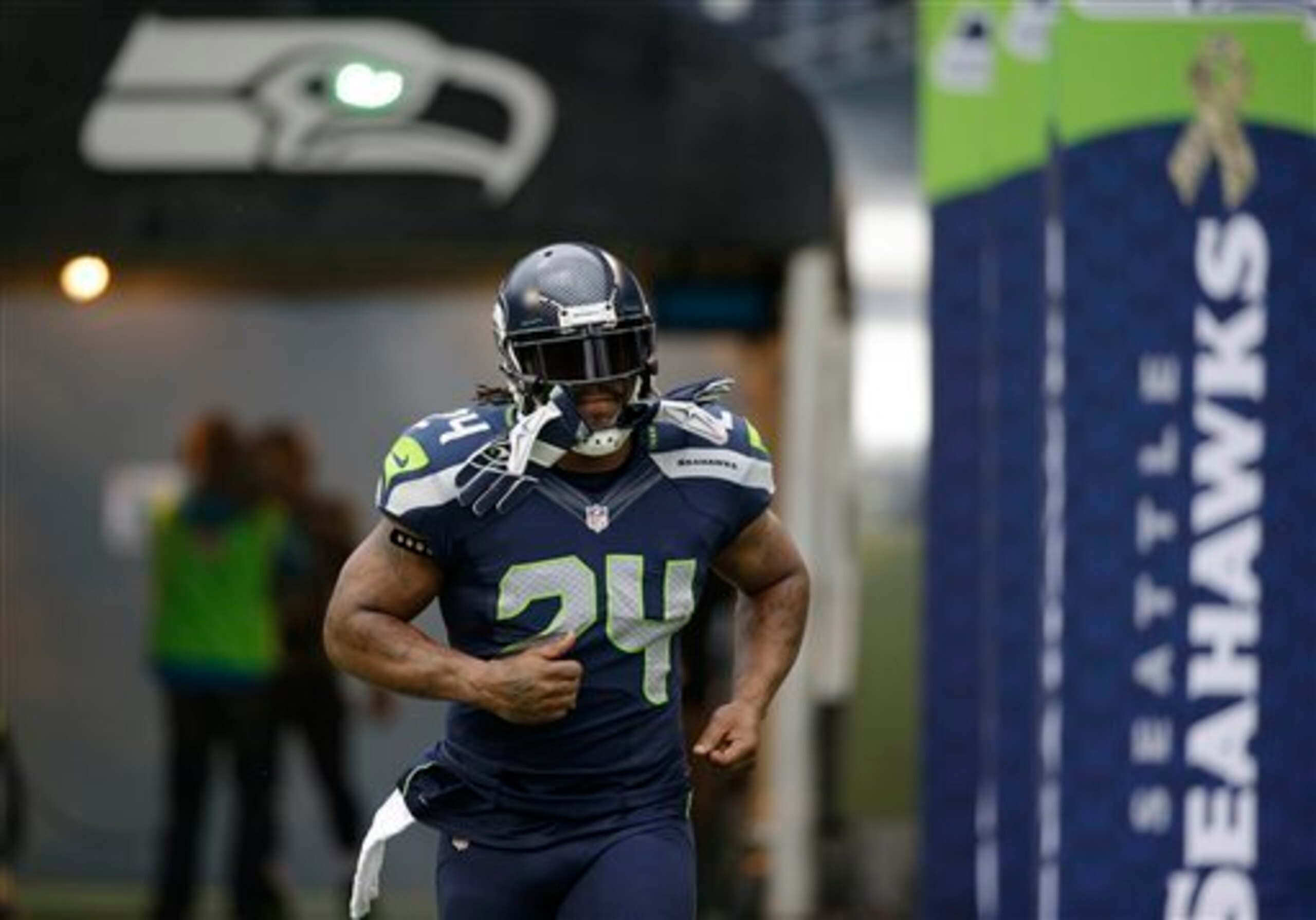 Seahawks RB Marshawn Lynch