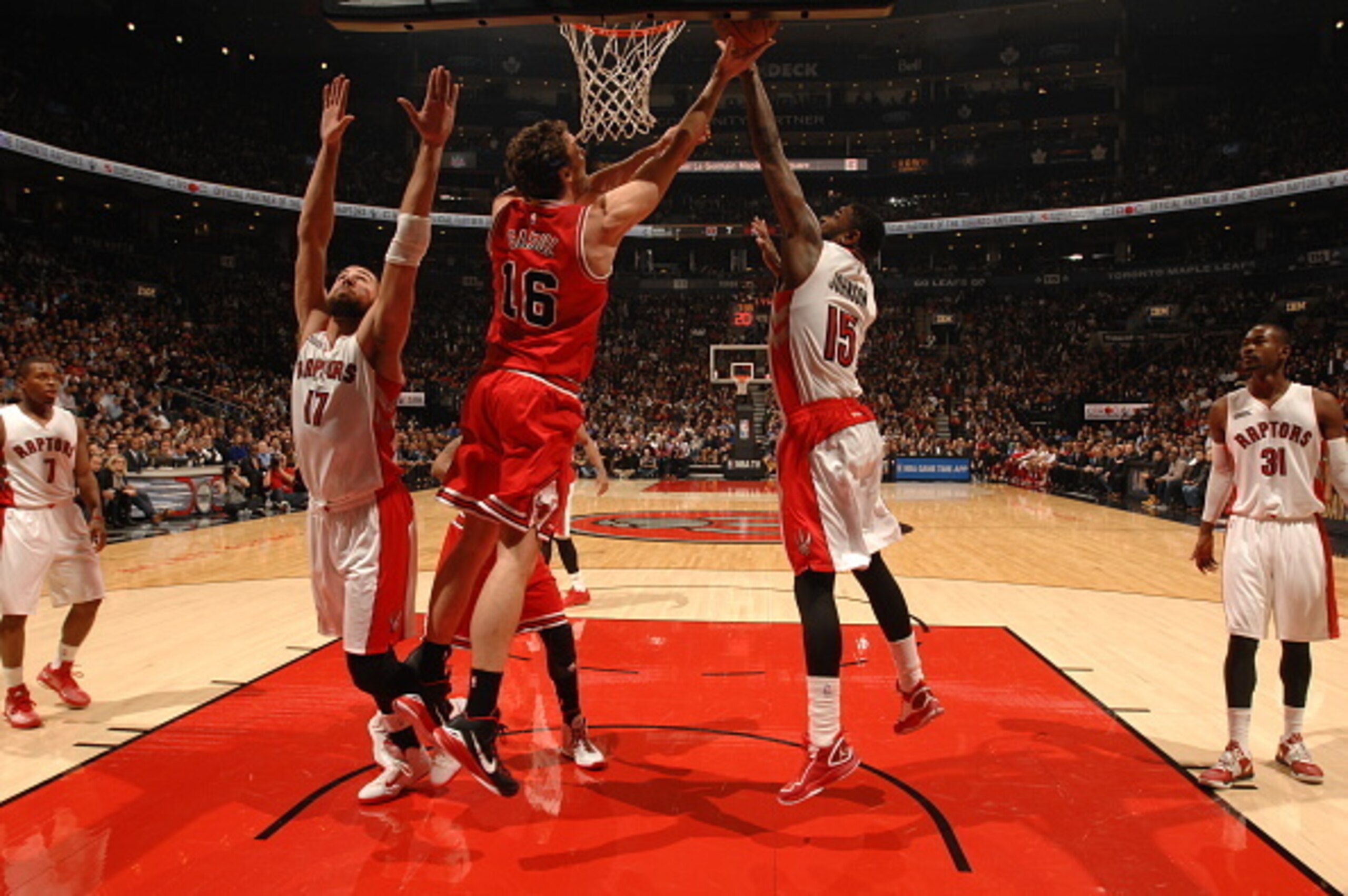Pau Gasol gives Chicago another strong defender in the paint.