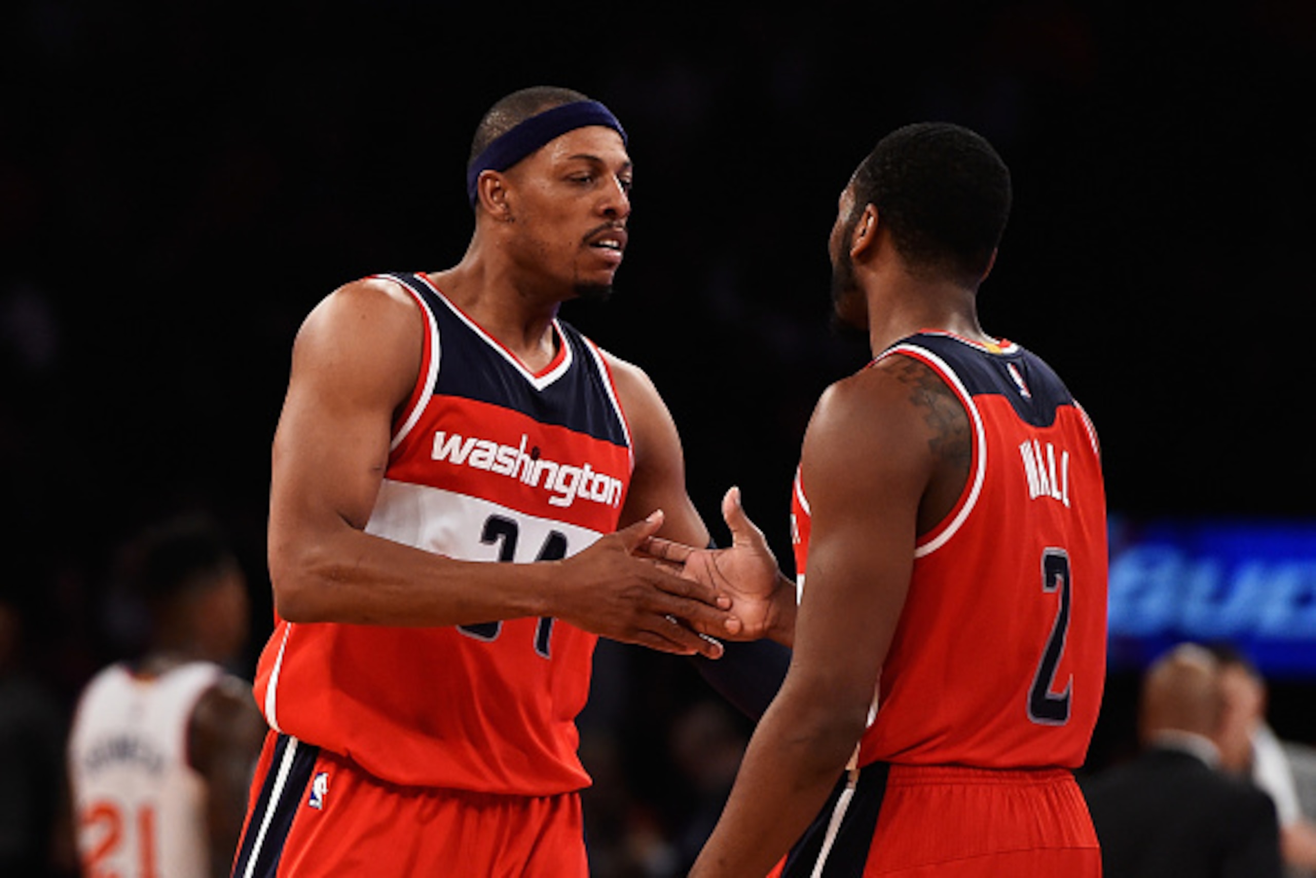 Paul Pierce is among the Wizards who are putting up some startling statistics this season.