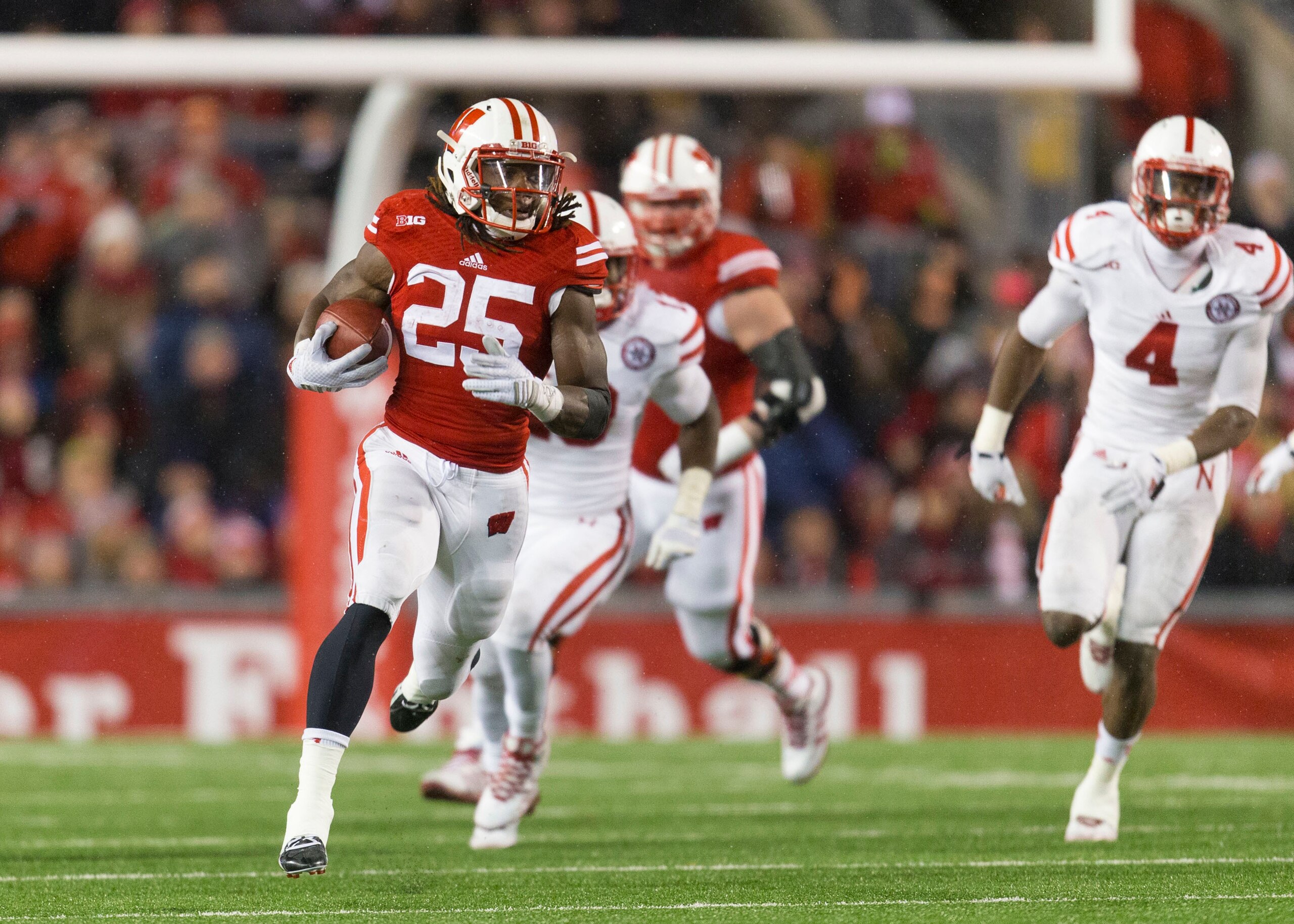 Wisconsin junior running back Melvin Gordon against Nebraska on Nov. 15.