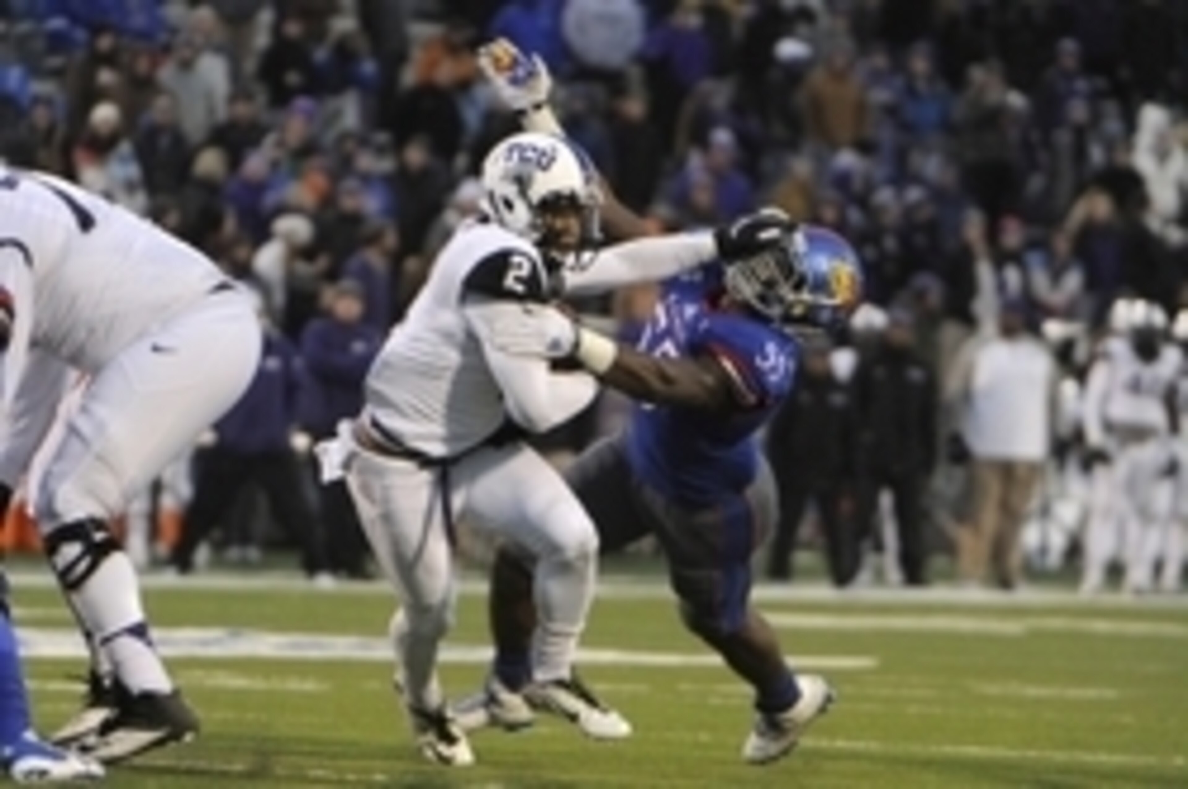 The Longhorns will need to follow Kansas' lead and keep pressure on Trevone Boykin.