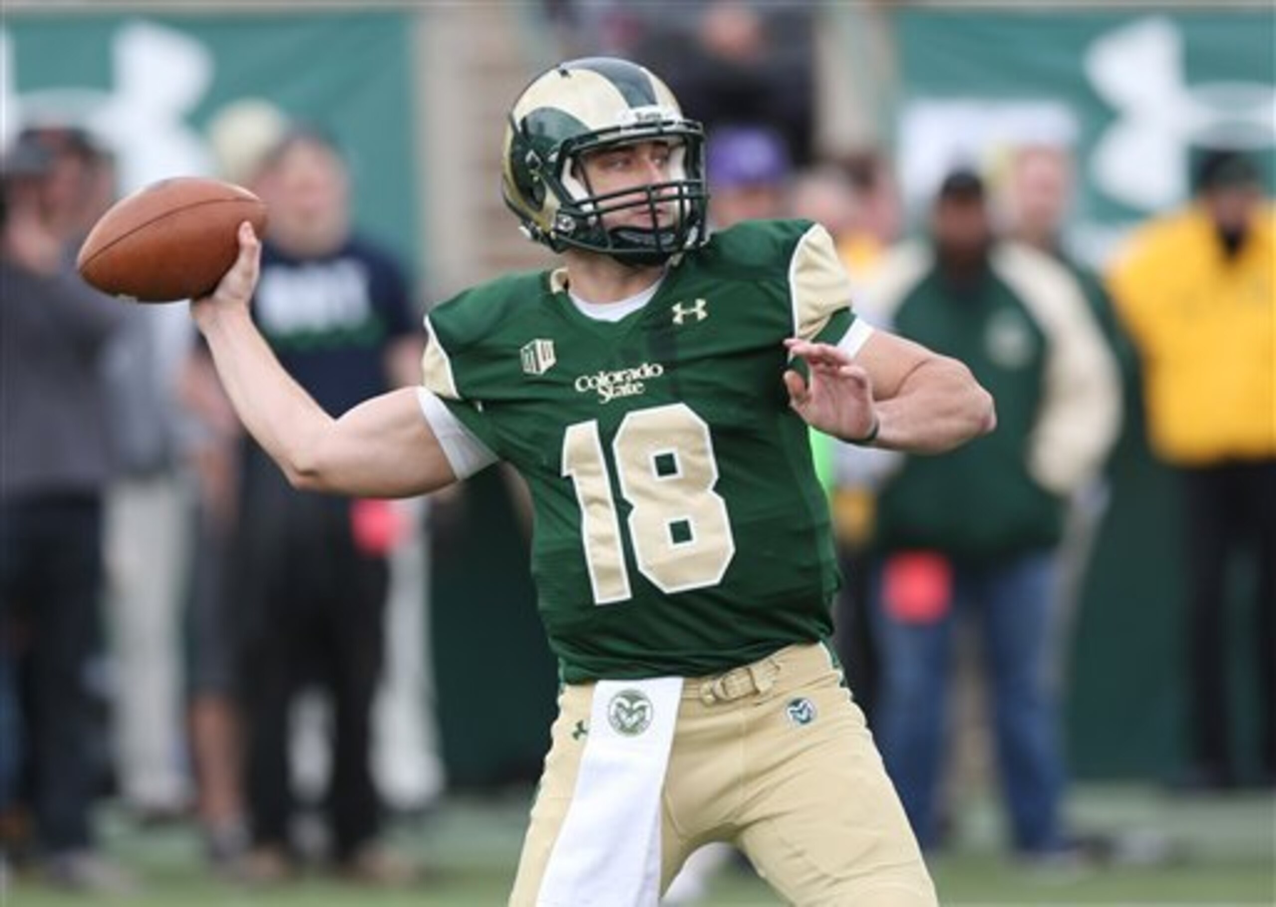 Garrett Grayson and Colorado State have enjoyed a very successful 2014. Garrett Grayson and Colorado State have enjoyed a very successful 2014.