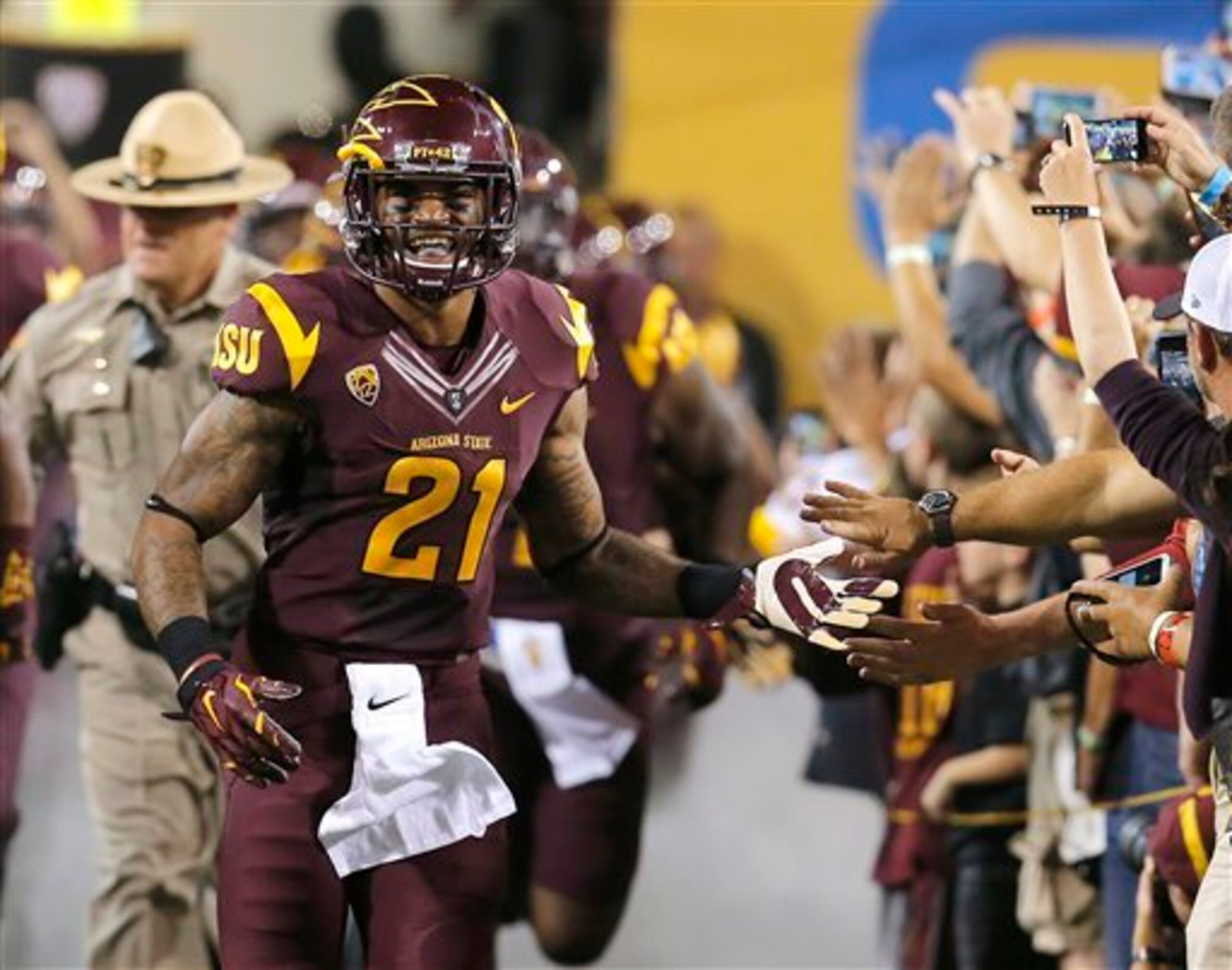Jaelen Strong and Arizona State have been one of the nation's most potent offenses this fall. Jaelen Strong and Arizona State have been one of the nation's most potent offenses this fall.