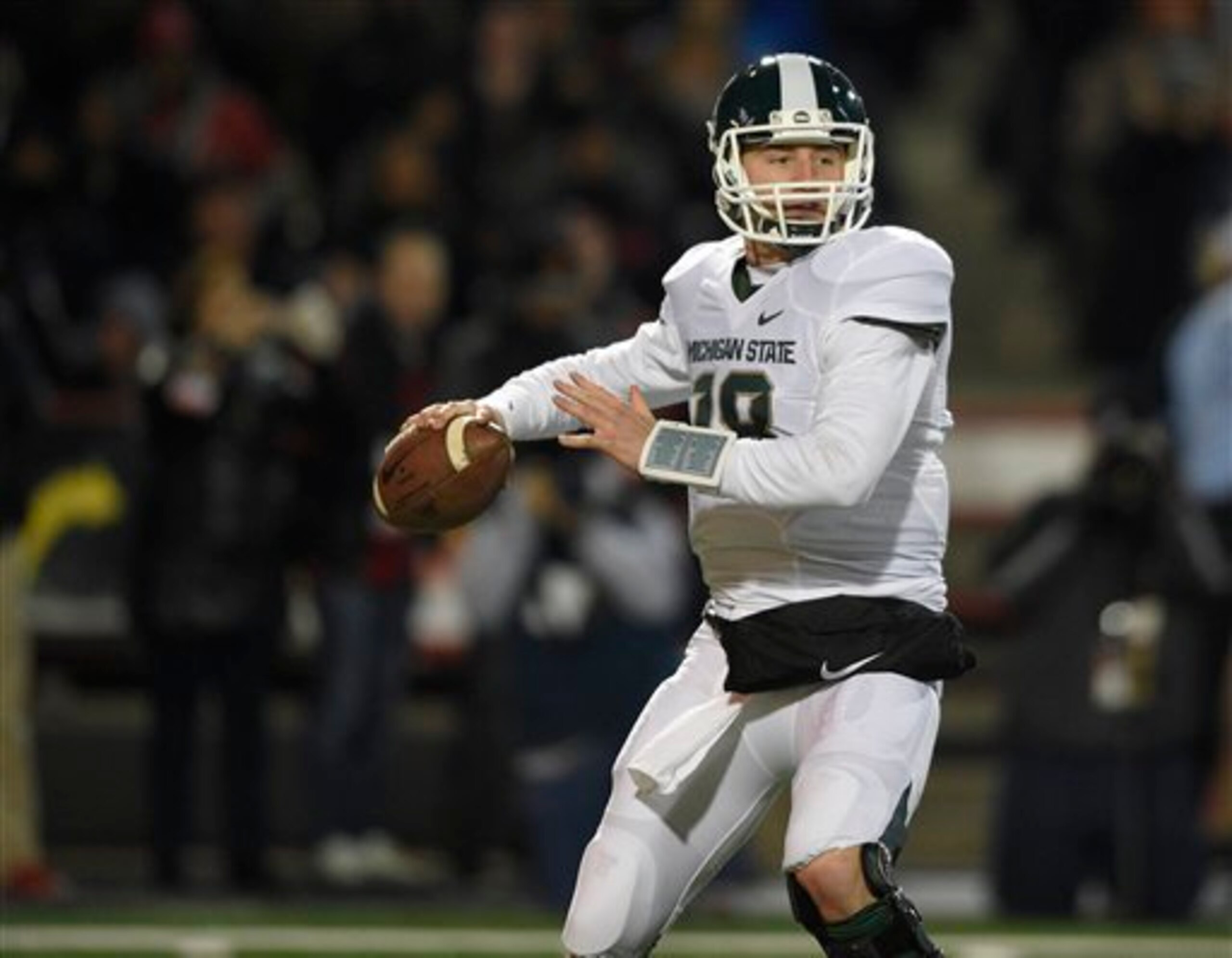 Connor Cook has been one of the nation's top quarterbacks this fall. Connor Cook has been one of the nation's top quarterbacks this fall.
