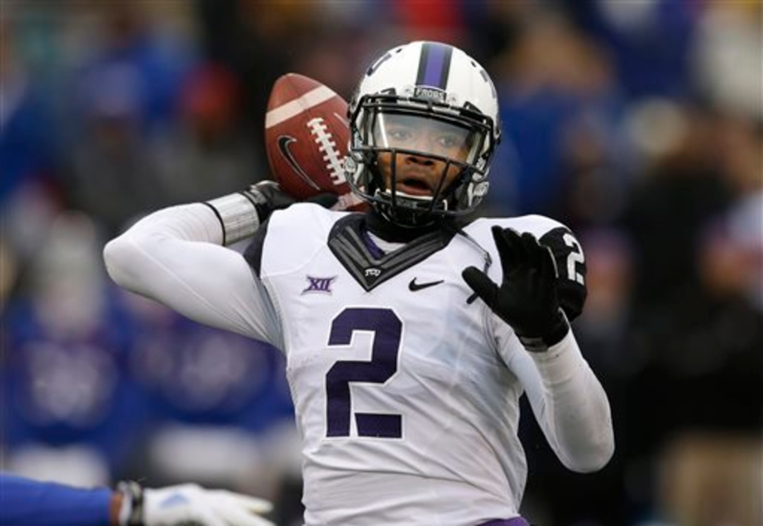 TCU quarterback Trevone Boykin has been a breakthrough player this fall. TCU quarterback Trevone Boykin has been a breakthrough player this fall.