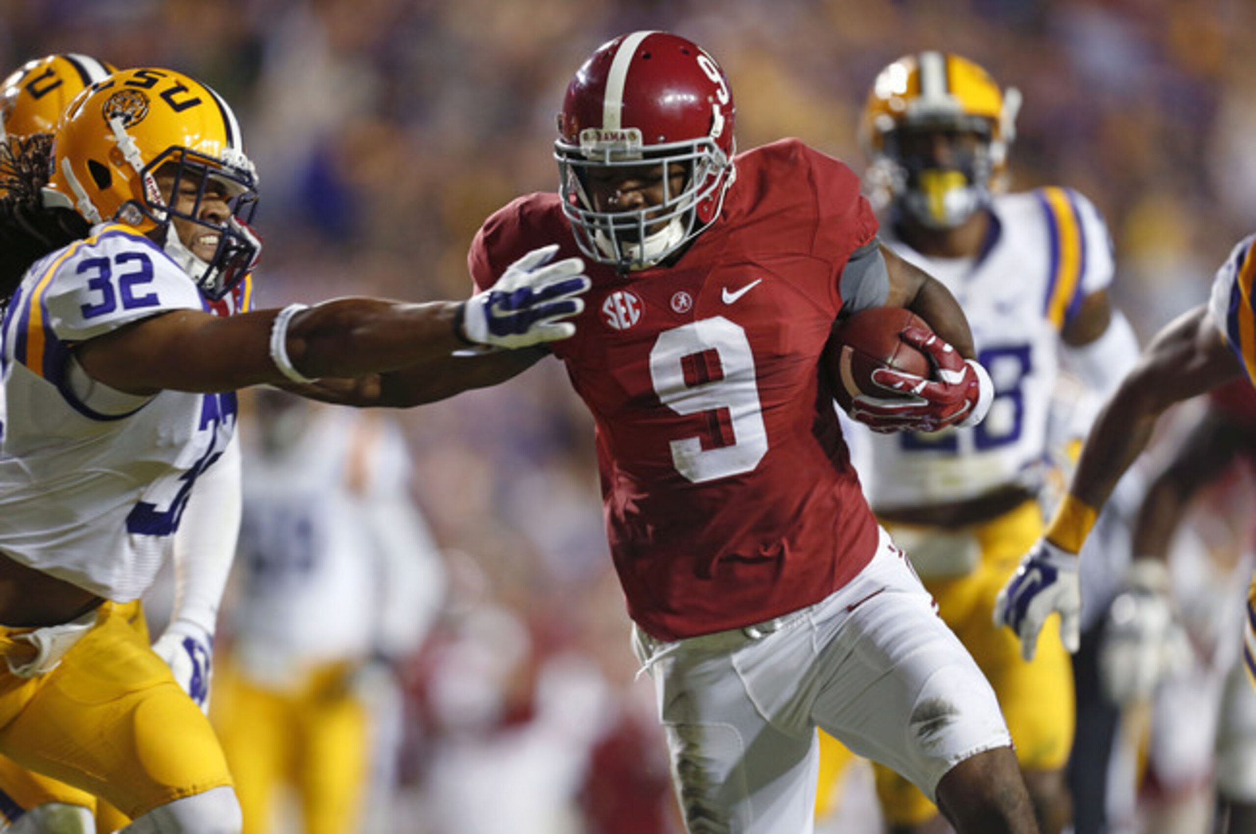 Amari Cooper leads one of the nation's most-balanced offenses at Alabama. Amari Cooper leads one of the nation's most-balanced offenses at Alabama.
