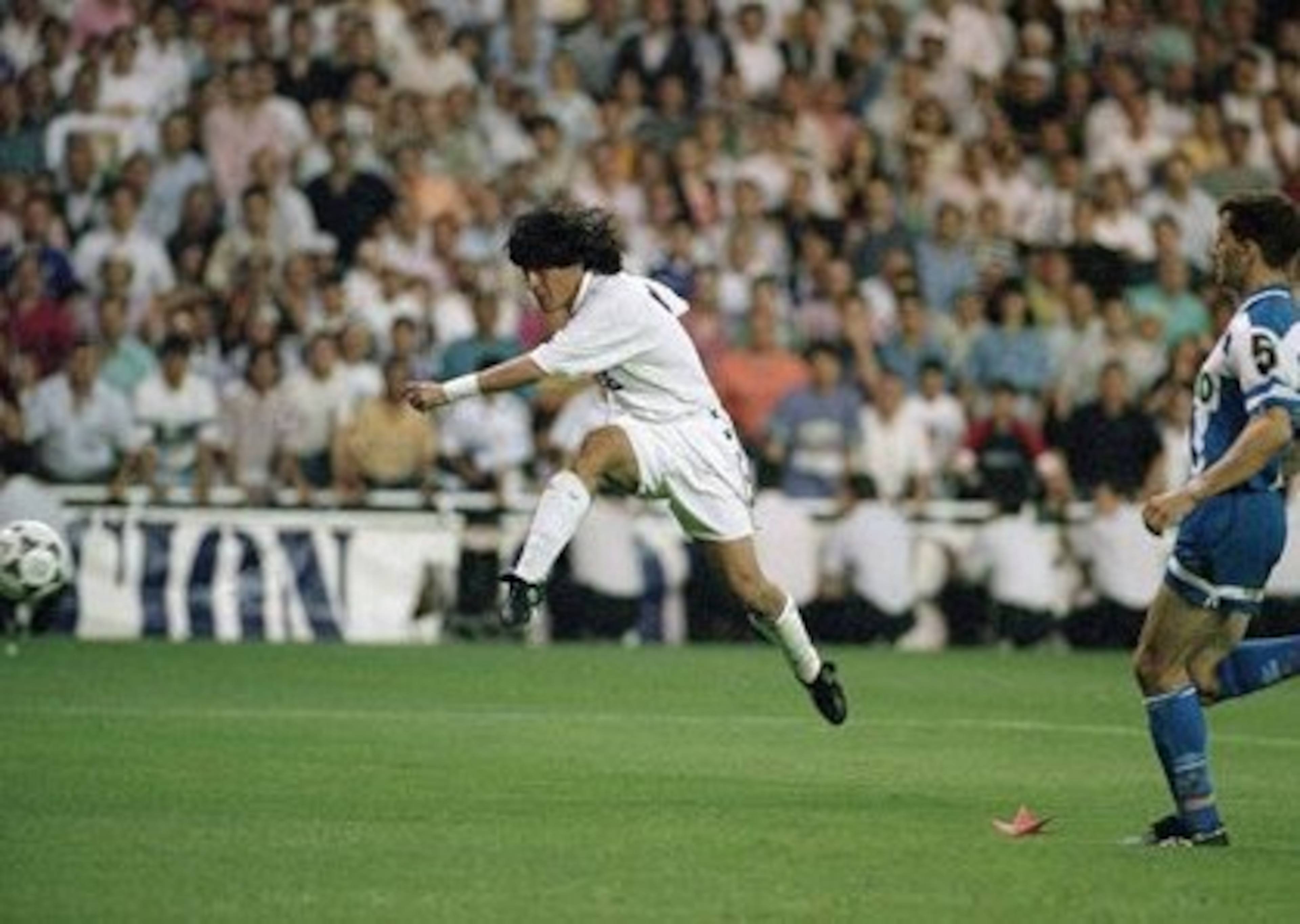 Ivan Zamorano had an assassin's calmness