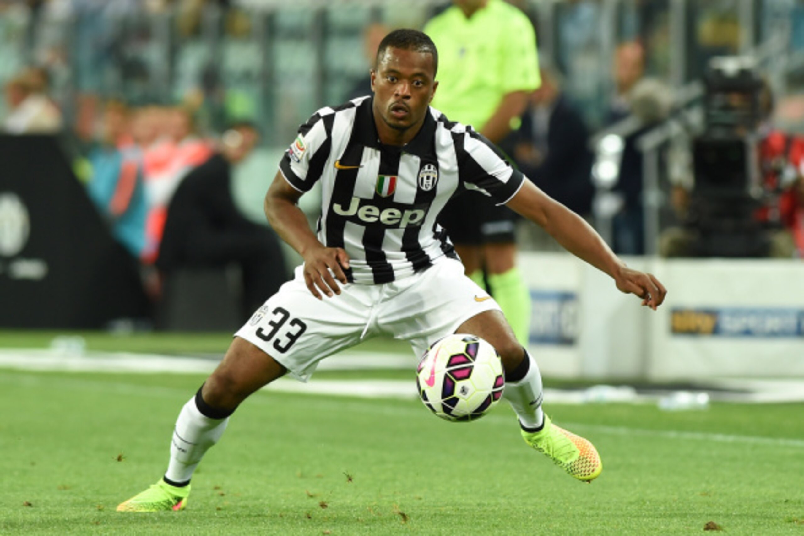 Evra hasn't had the chance to play in his natural role but adapted well to wing-back.