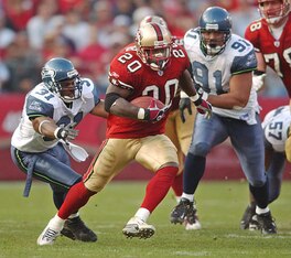 Despite a gruesome leg injury in 1998, Garrison Hearst put together a prolific NFL career.