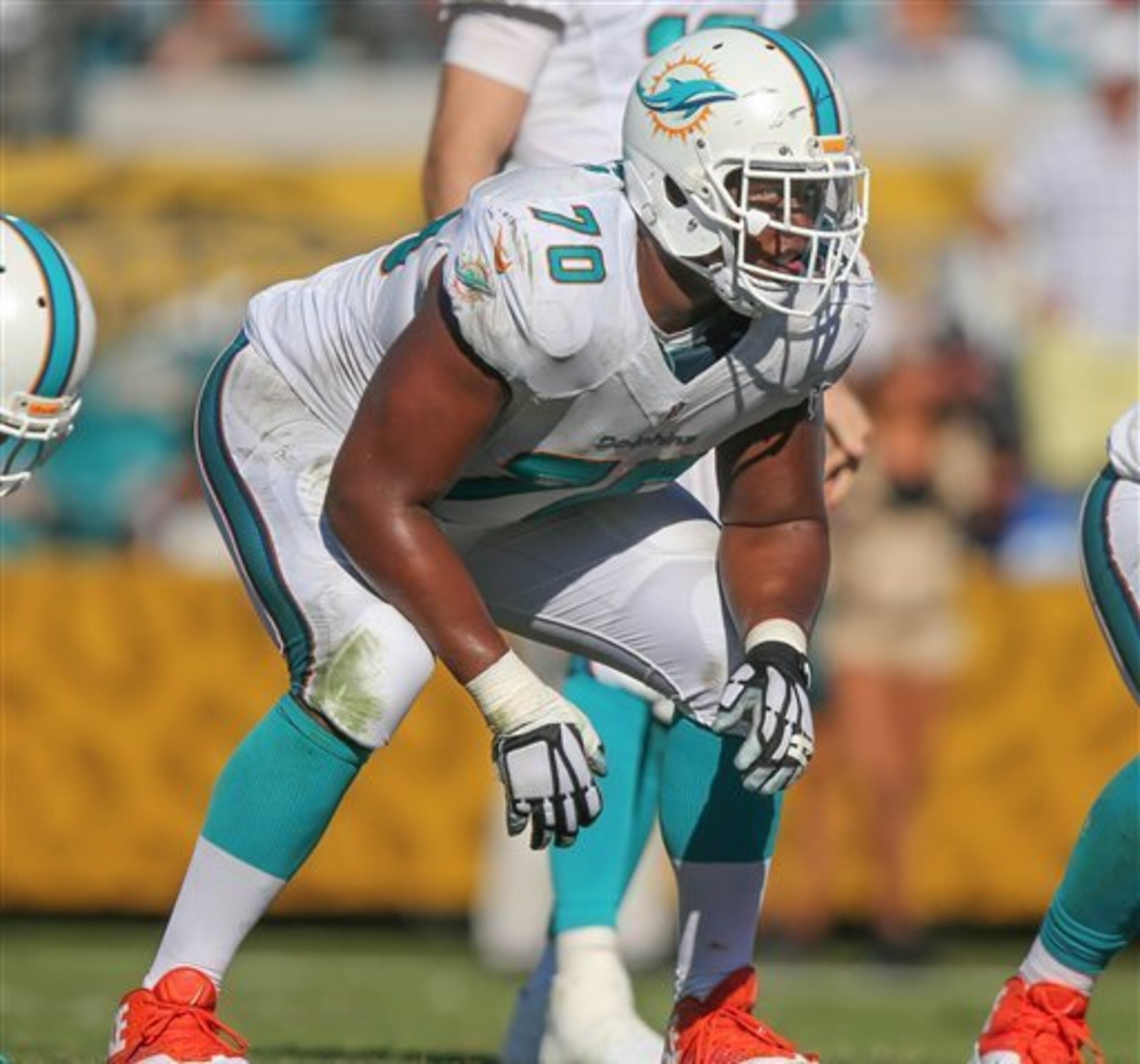 If Ja'Wuan James cannot play, Jason Fox is Miami's next best option