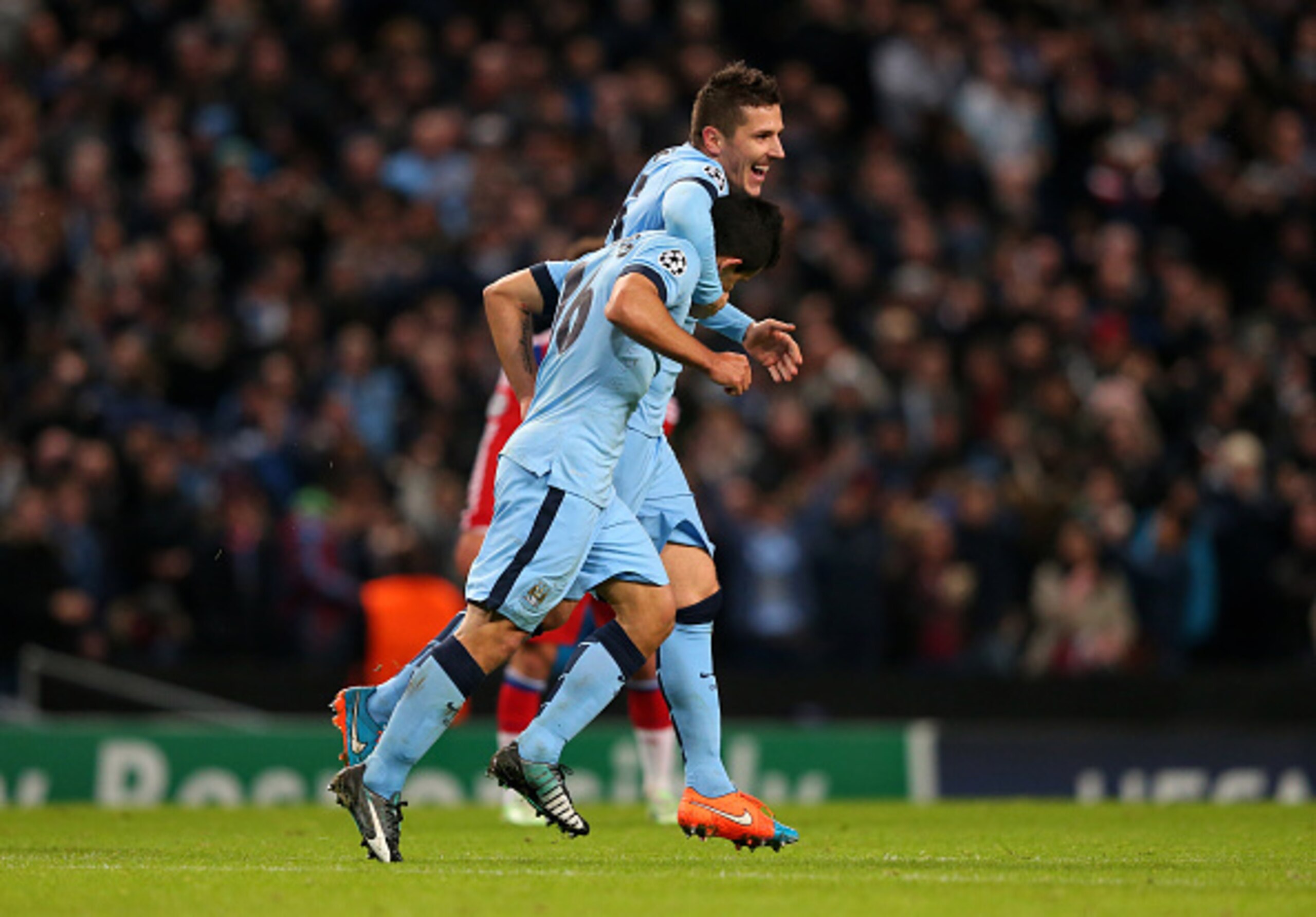 Stevan Jovetic's introduction off the bench made a difference for Manchester City. Stevan Jovetic's introduction off the bench made a difference for Manchester City.
