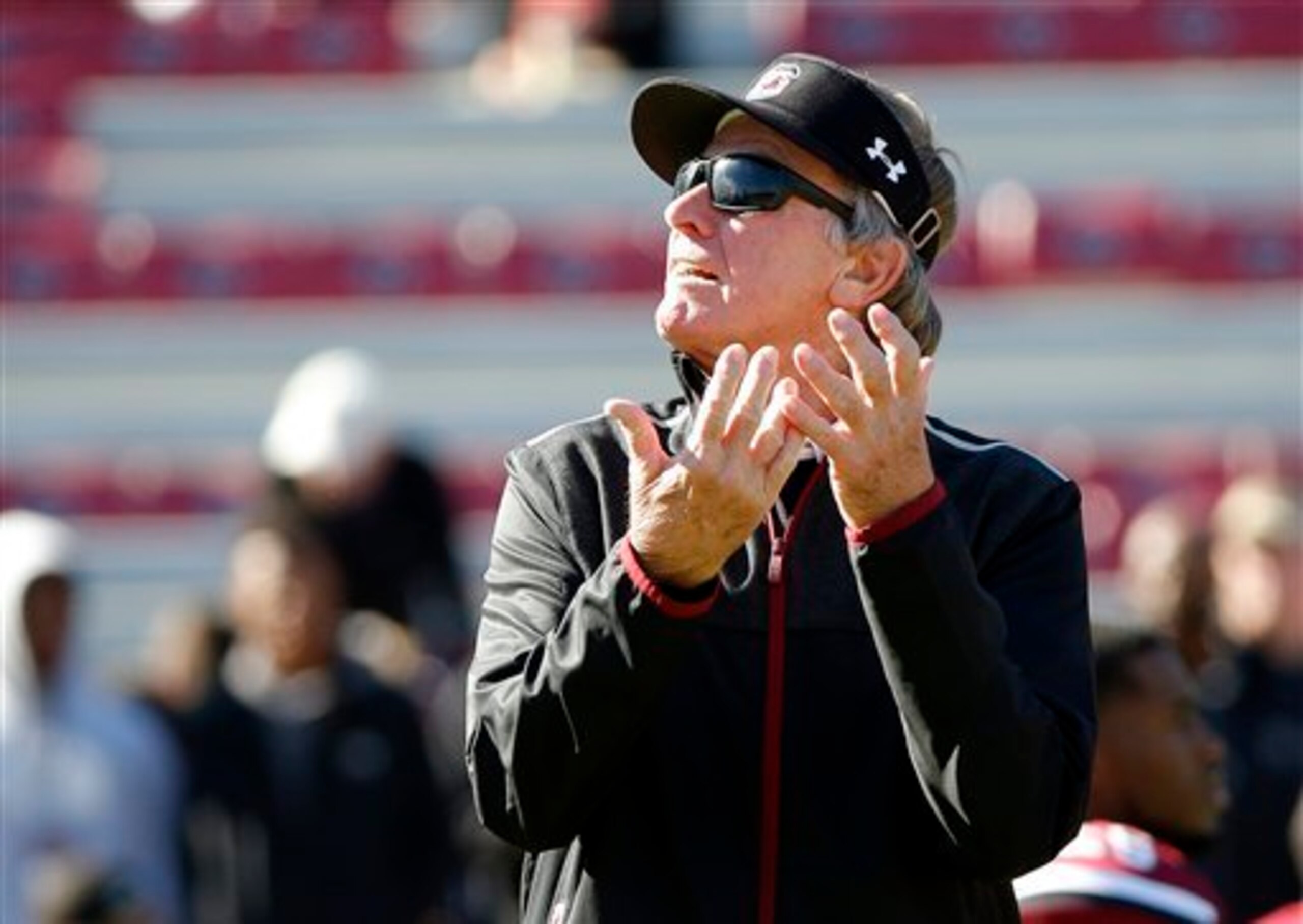 South Carolina head coach Steve Spurrier