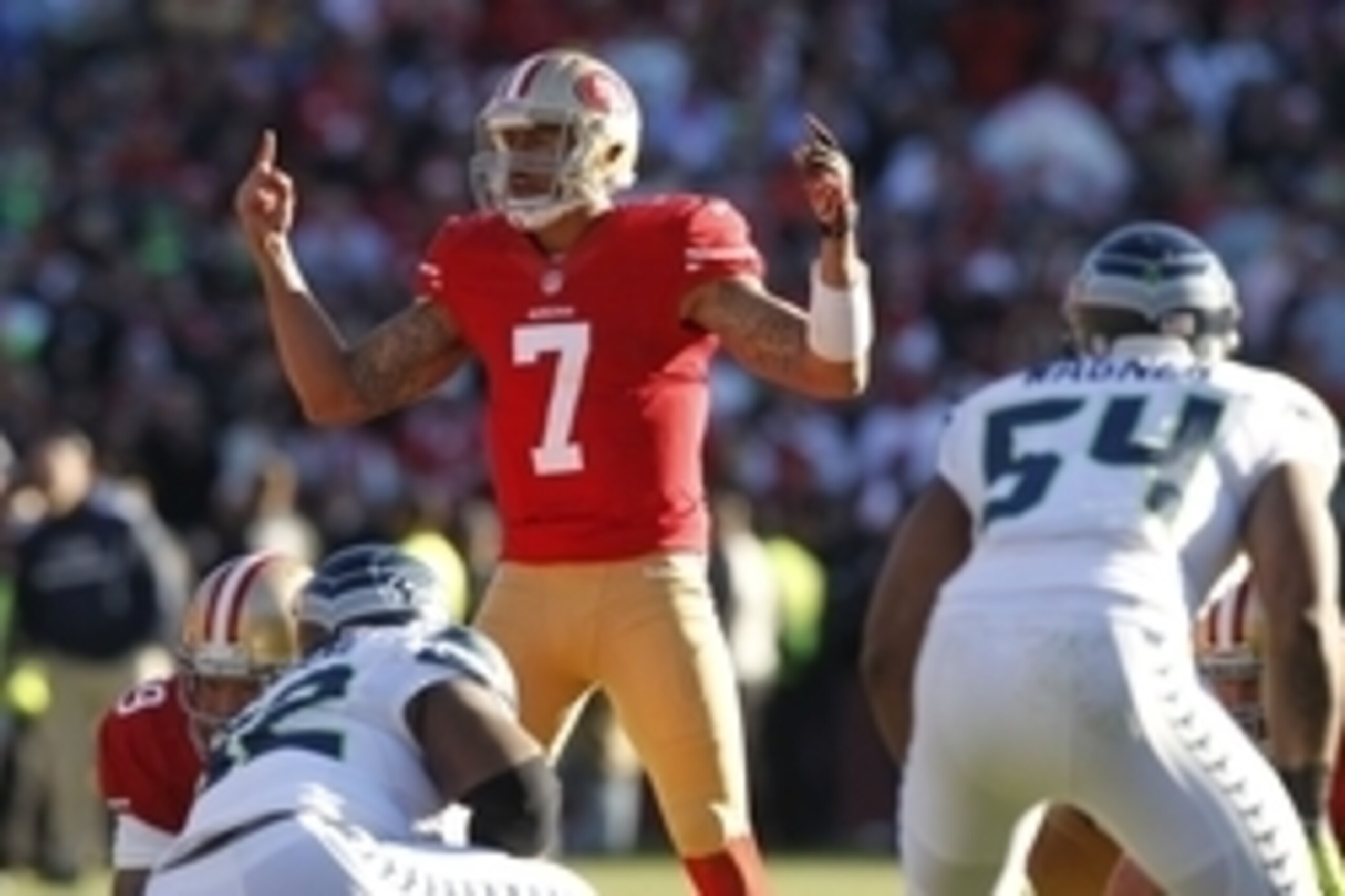 Colin Kaepernick and the 49ers play host to their hated division rival, the Seattle Seahawks, in Week 13.