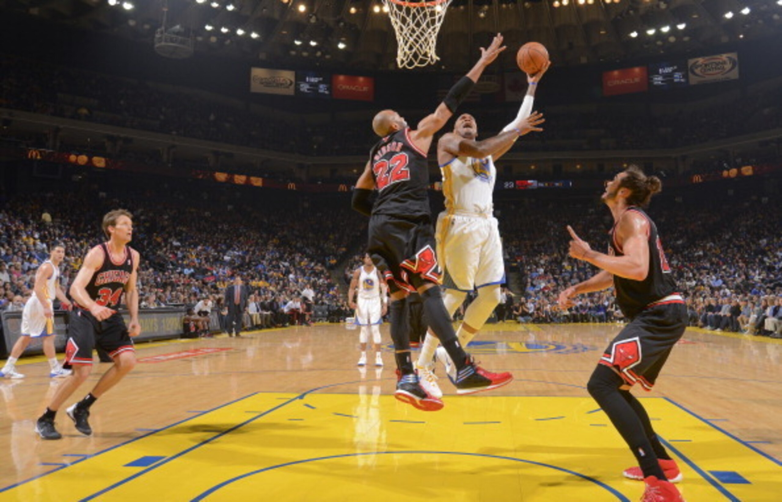 The Bulls will face one of the top Western Conference teams in the Golden State Warriors.