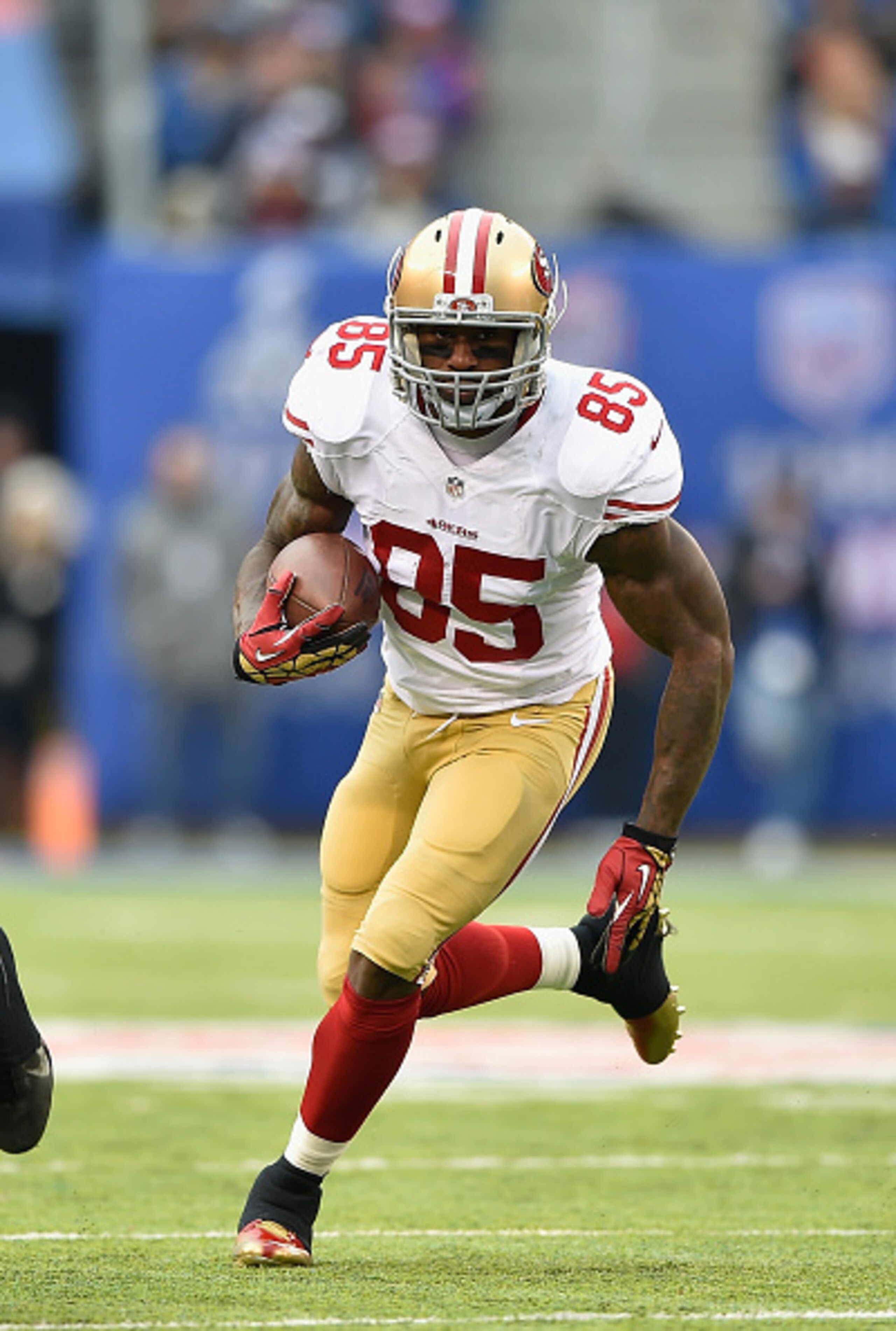 Vernon Davis has seen his production fall dramatically this year.