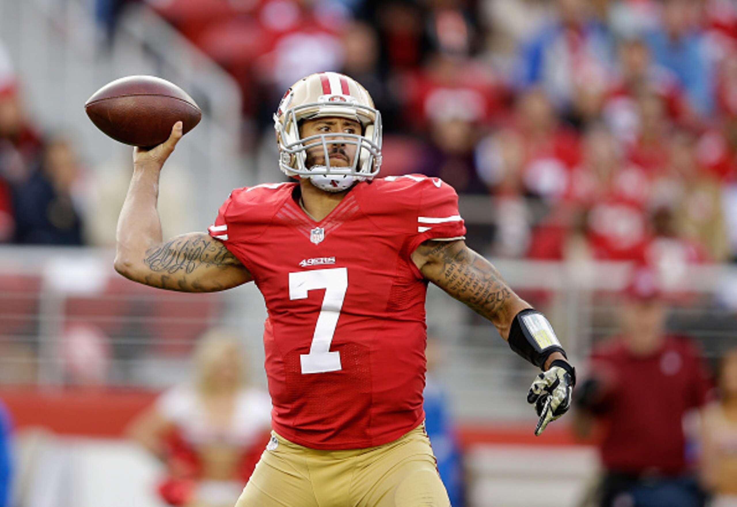 Colin Kaepernick must improve his accuracy.