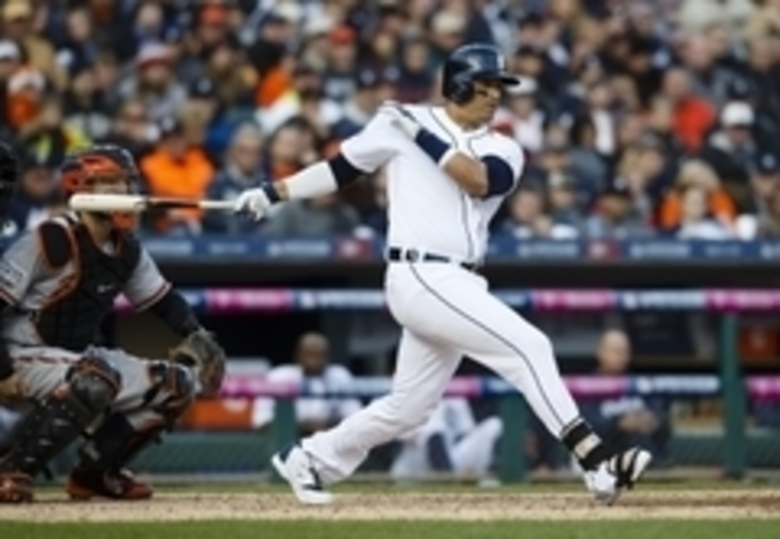Victor Martinez finished second in the AL MVP vote in 2014.