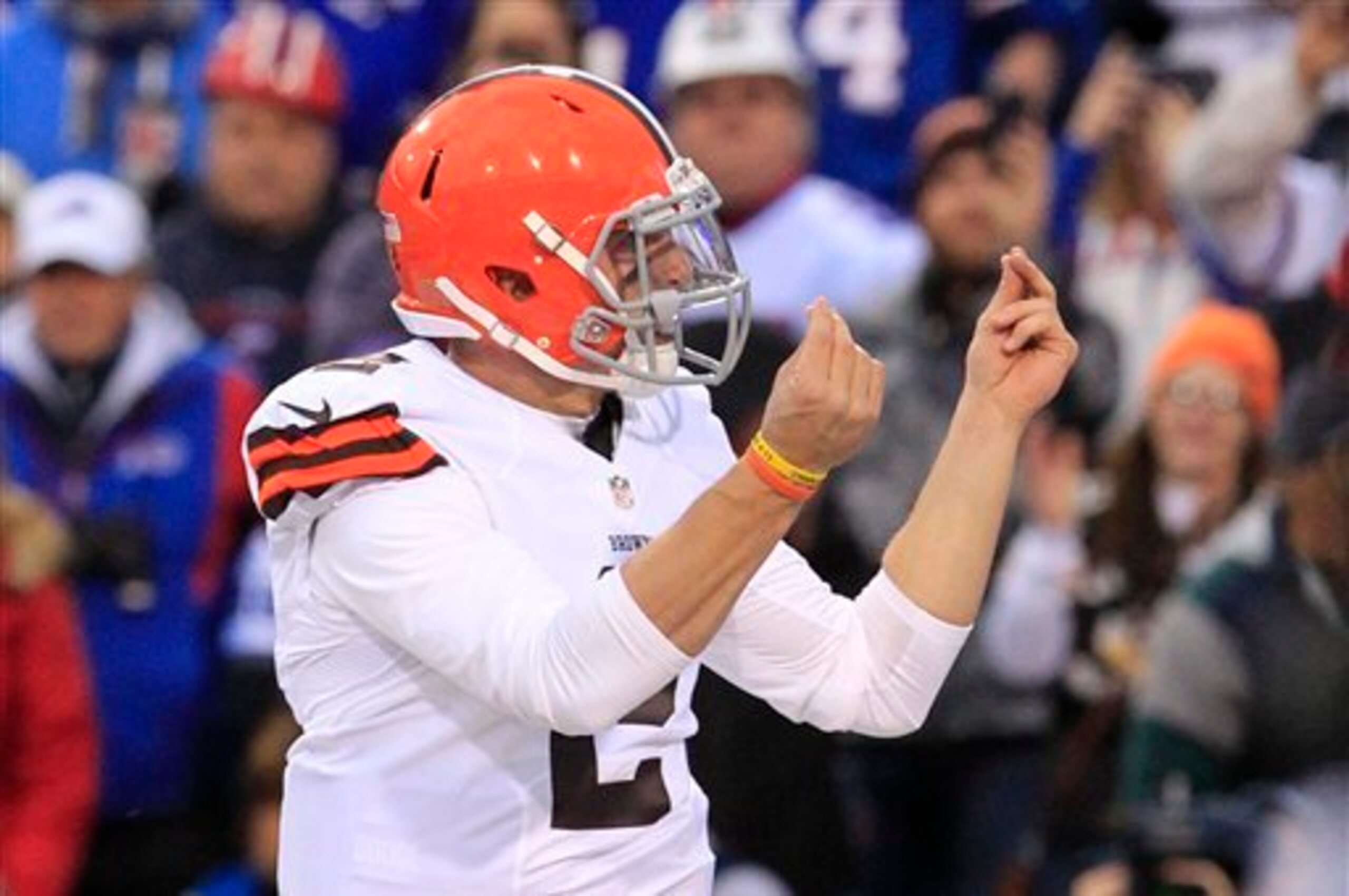 Browns QB Johnny Manziel