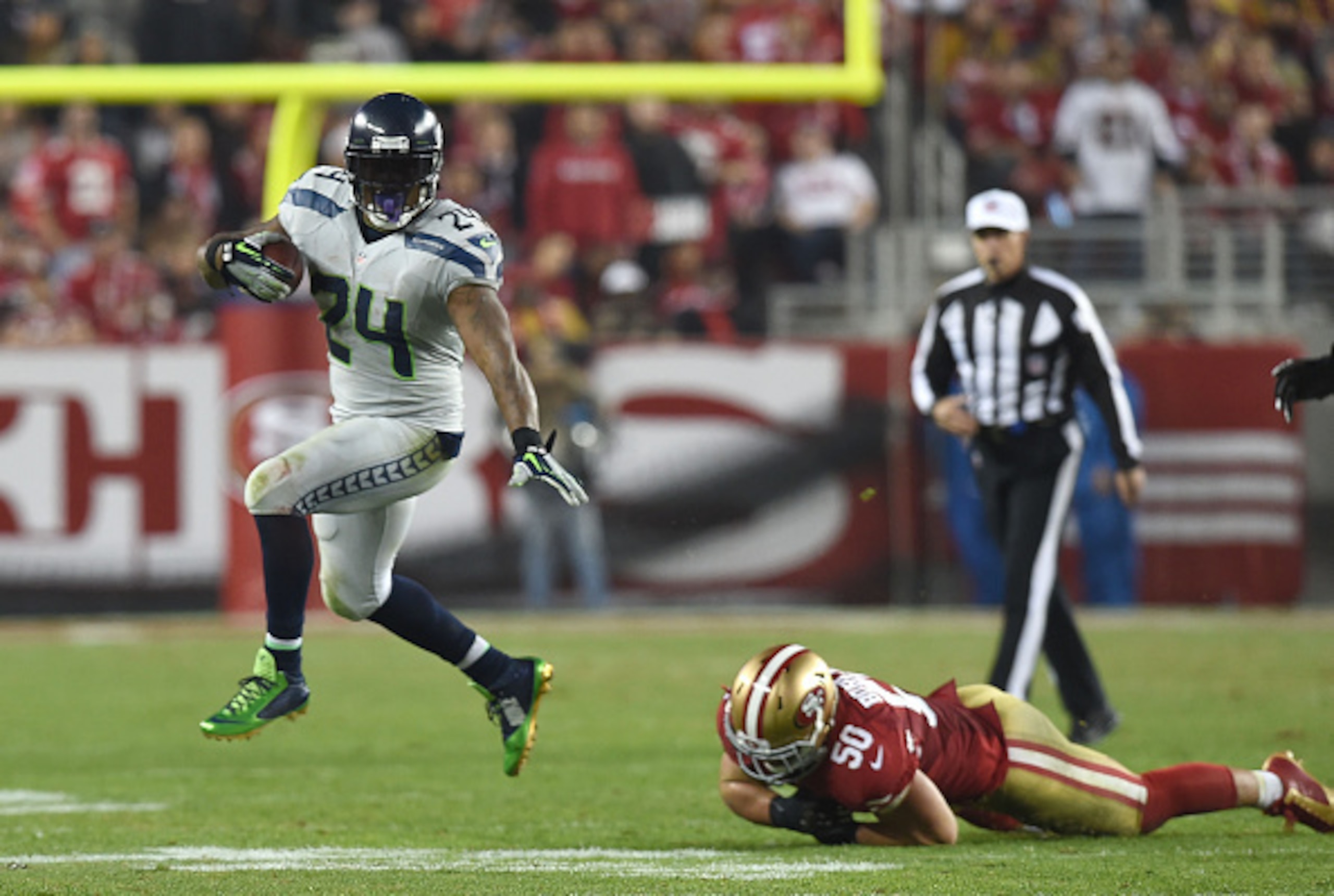 Seahawks RB Marshawn Lynch