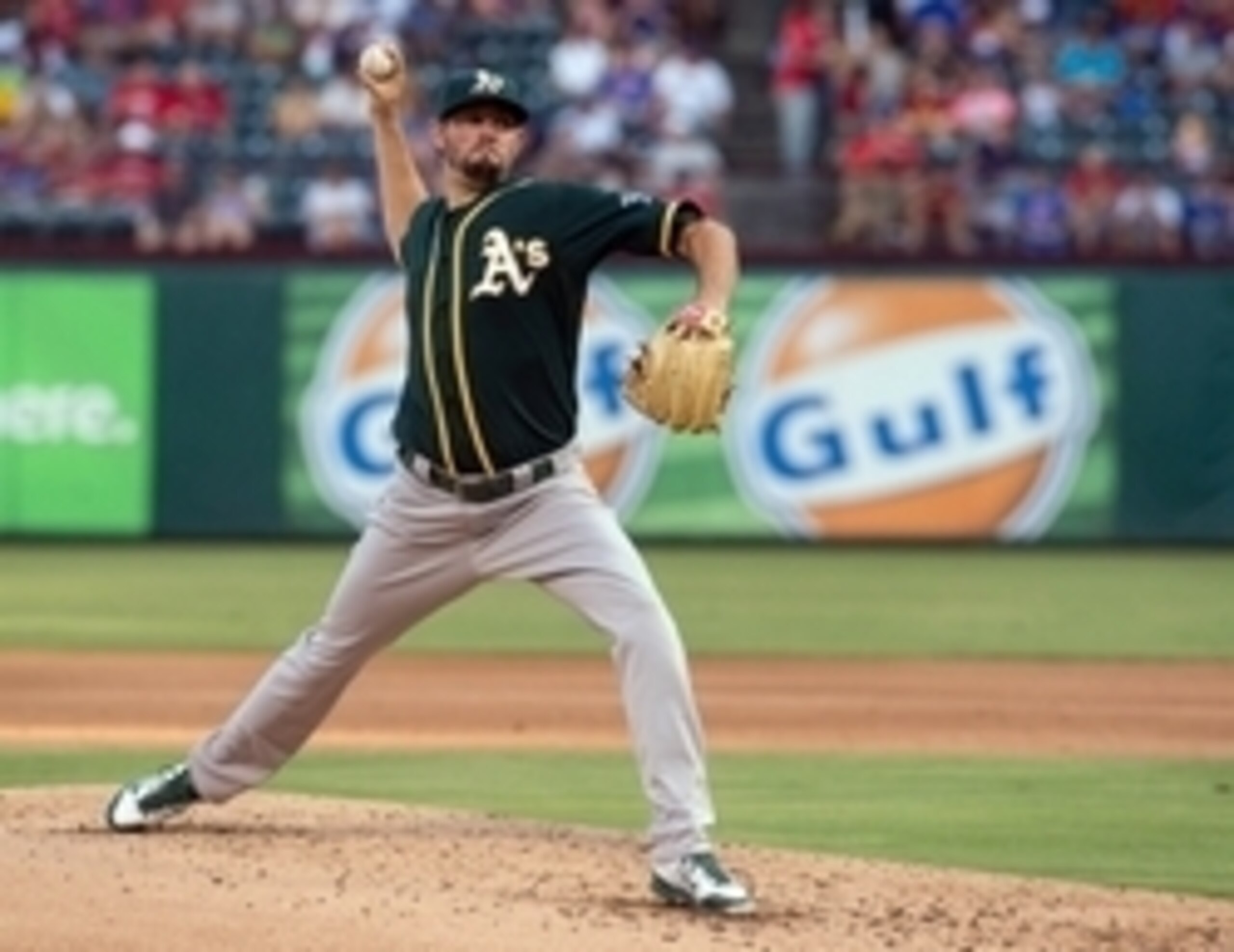 Jason Hammel struggled in the American League. Jason Hammel struggled in the American League.