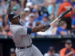 Torii Hunter has kept himself in excellent shape and is a viable candidate for the Giants' left field job.