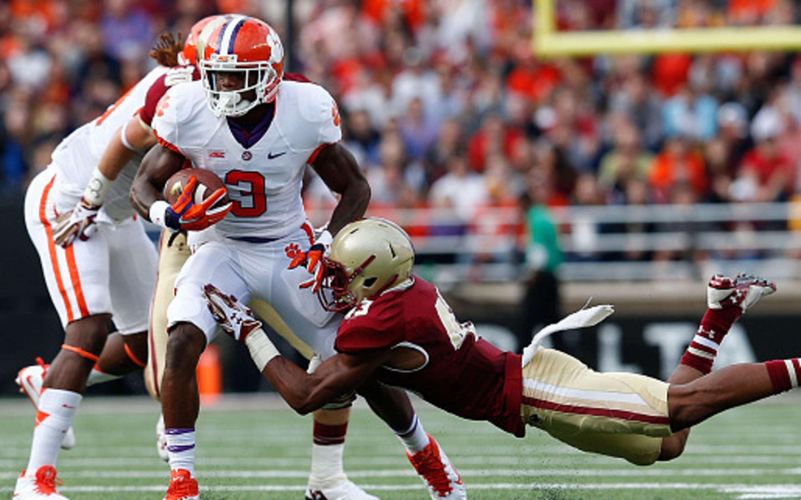 Scott has been a nice surprise in his freshman season, and he gives the Tigers plenty of hope at wide receiver moving forward. Scott has been a nice surprise in his freshman season, and he gives the Tigers plenty of hope at wide receiver moving forward.