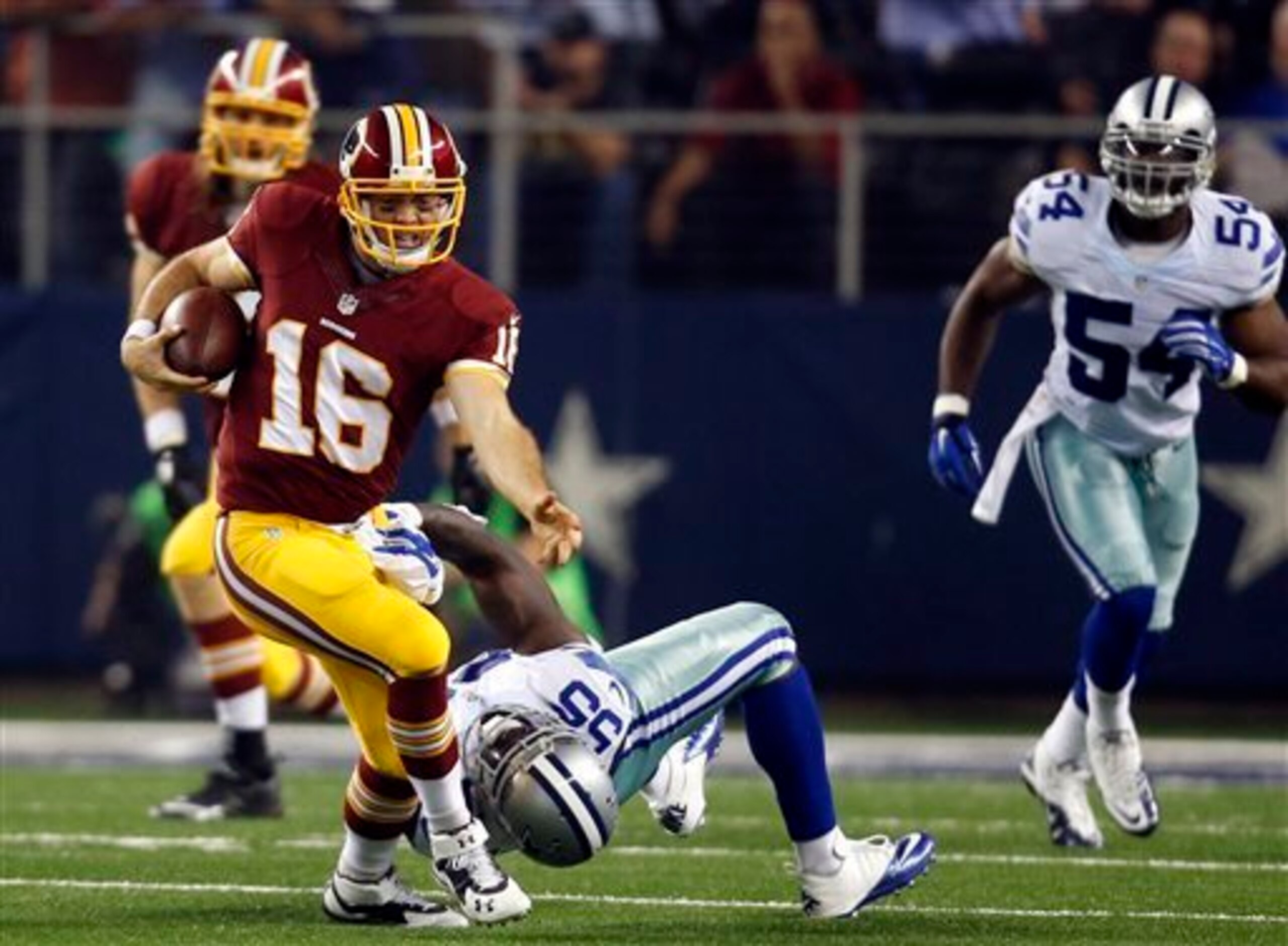 Colt McCoy has already seen some action in 2014.