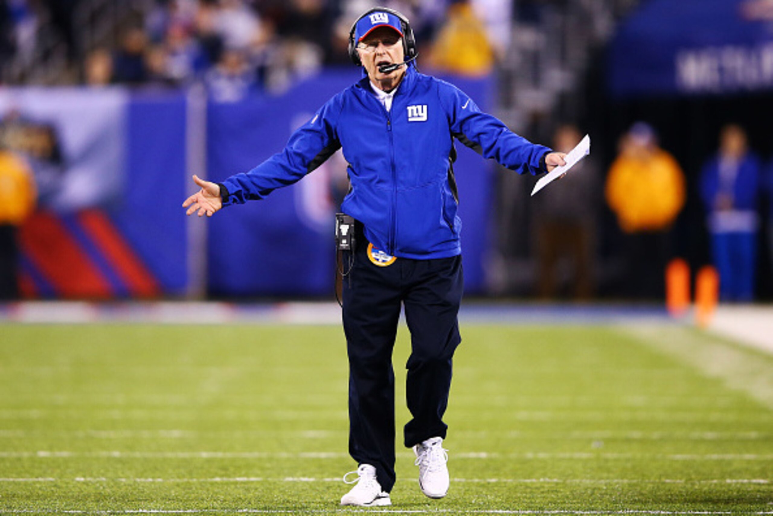 Tom Coughlin just wants a hug.