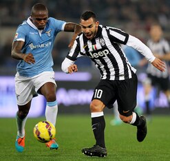 Carlos Tevez is in the form of his life.