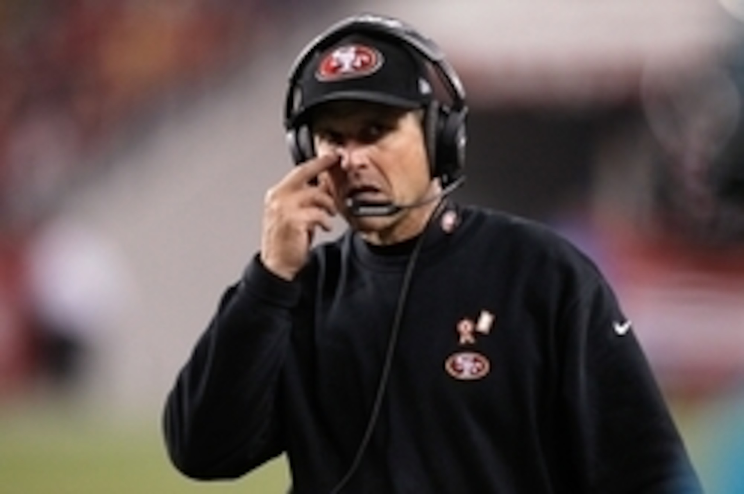 Jim Harbaugh will have plenty of questions to answer following Thursday's loss.