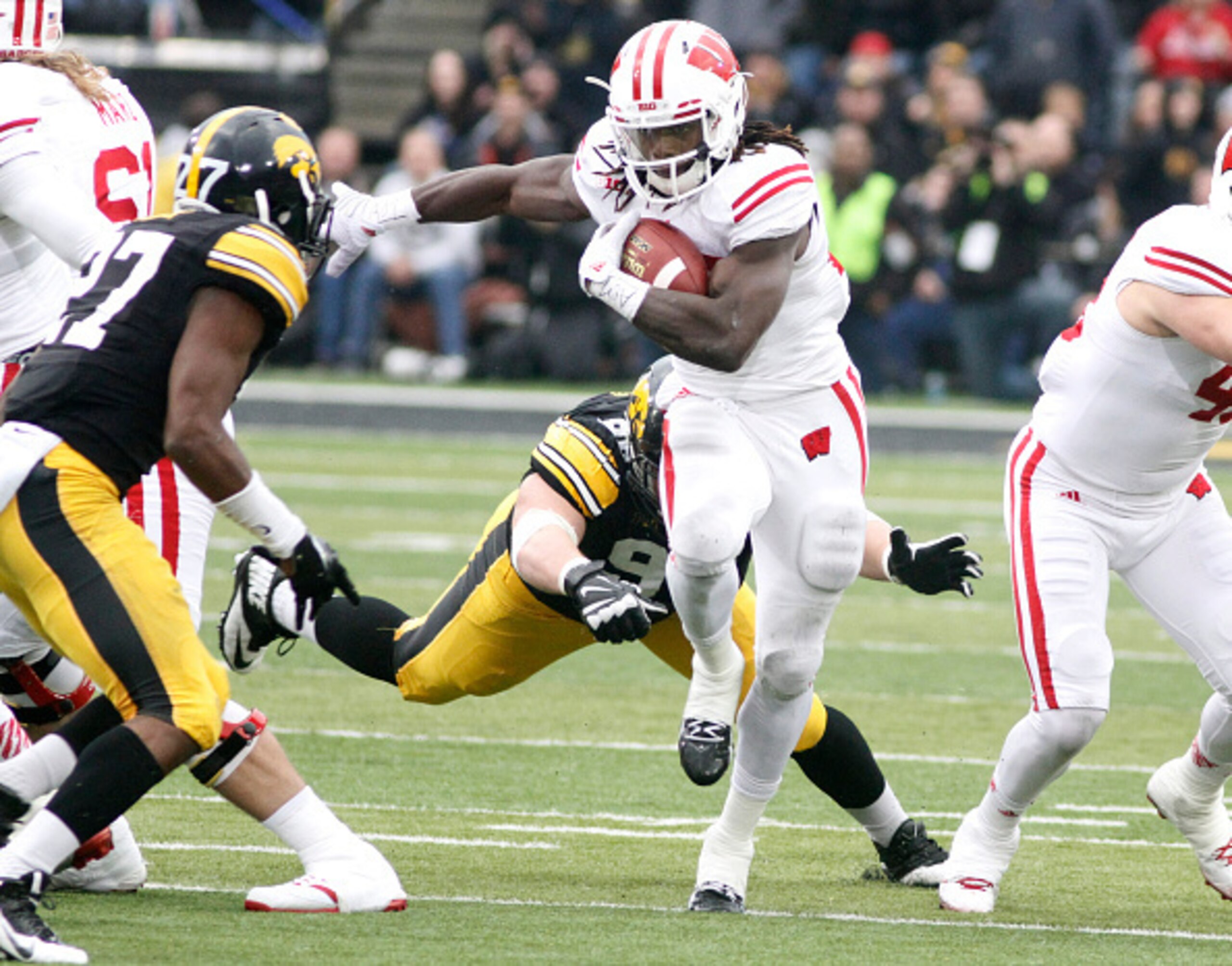 Wisconsin junior running back Melvin Gordon against Iowa on Nov. 22.