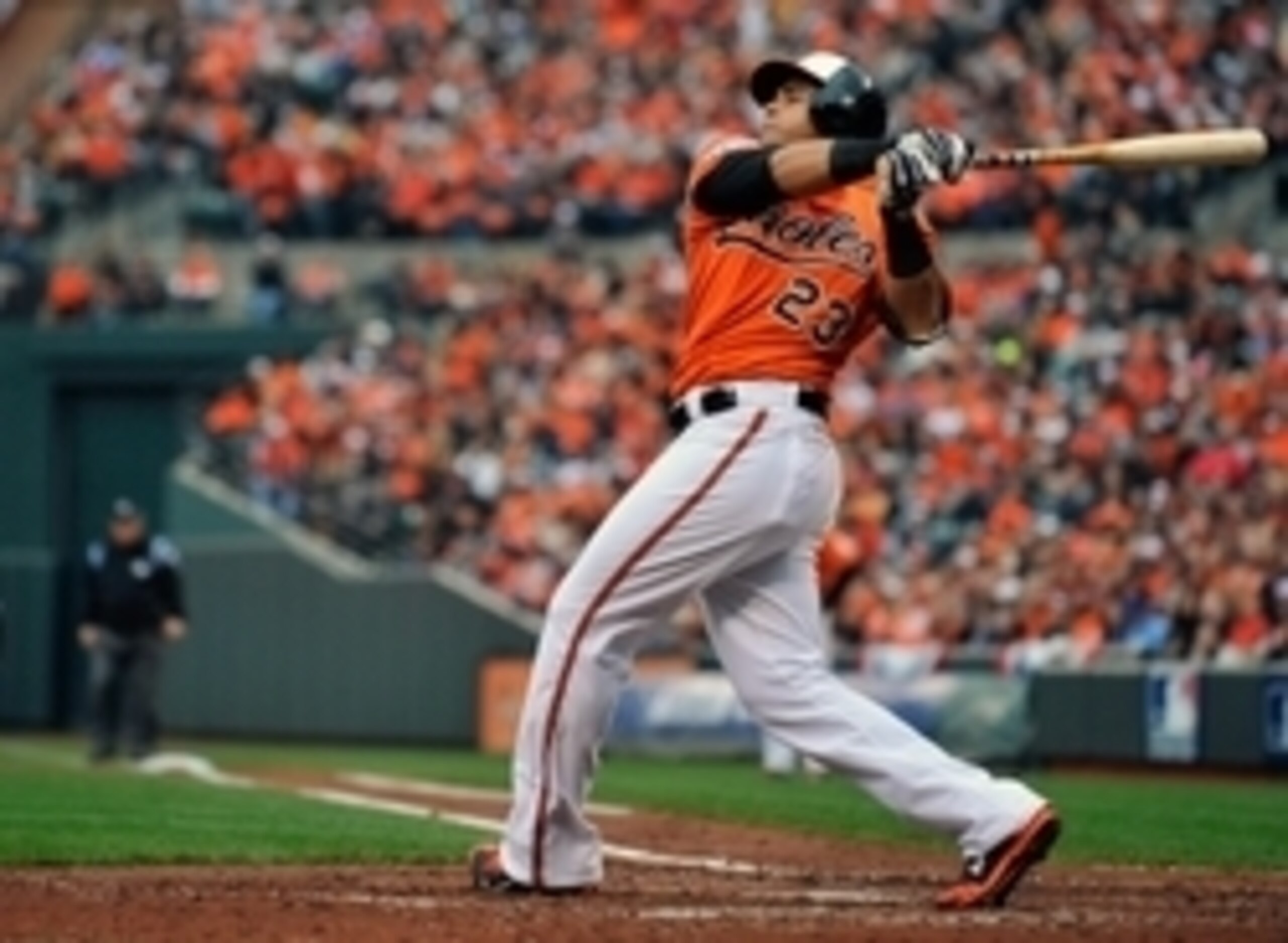 Nelson Cruz led the majors with 40 home runs. Nelson Cruz led the majors with 40 home runs.