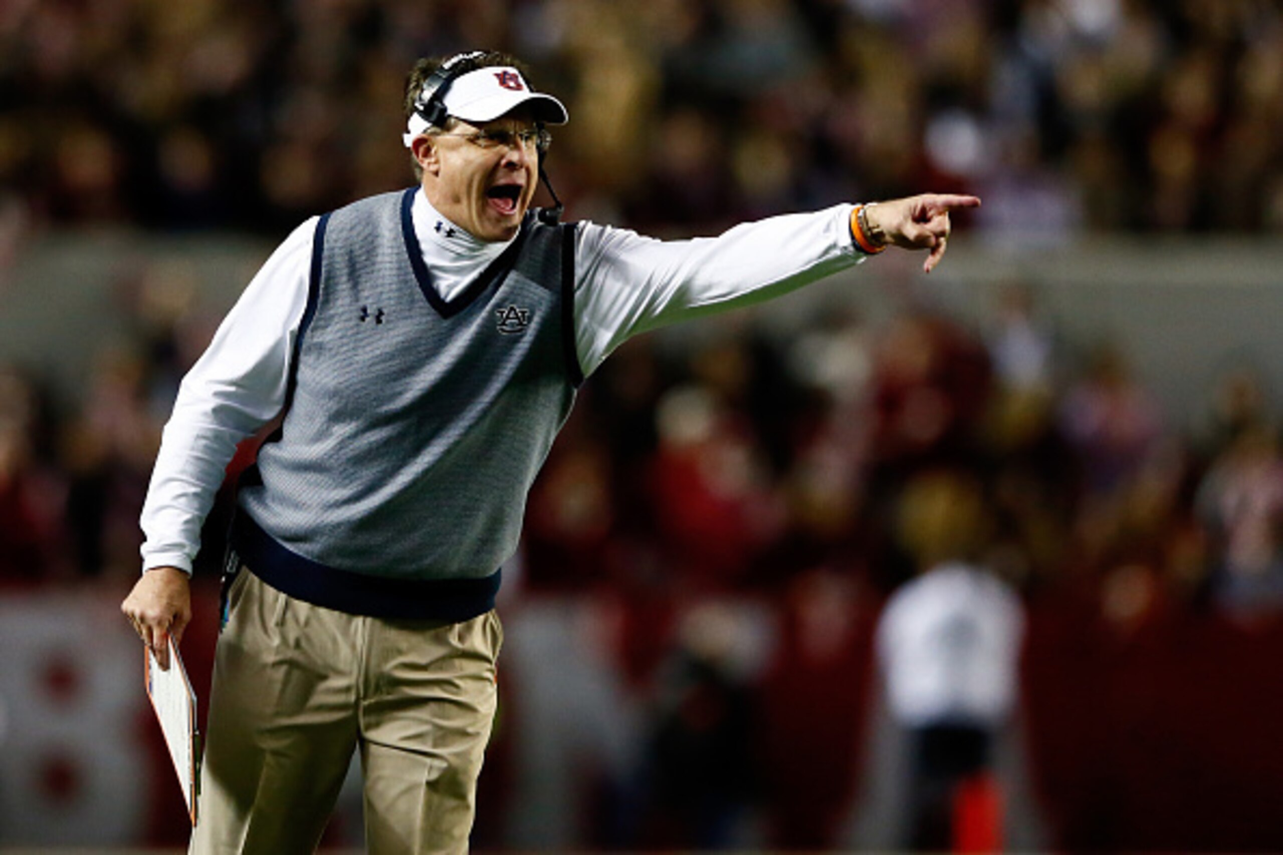 Auburn head coach Gus Malzahn