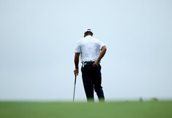 If Tiger Woods' back is healed and pictures like this aren't repeated, Chris Como has a chance to make some history.