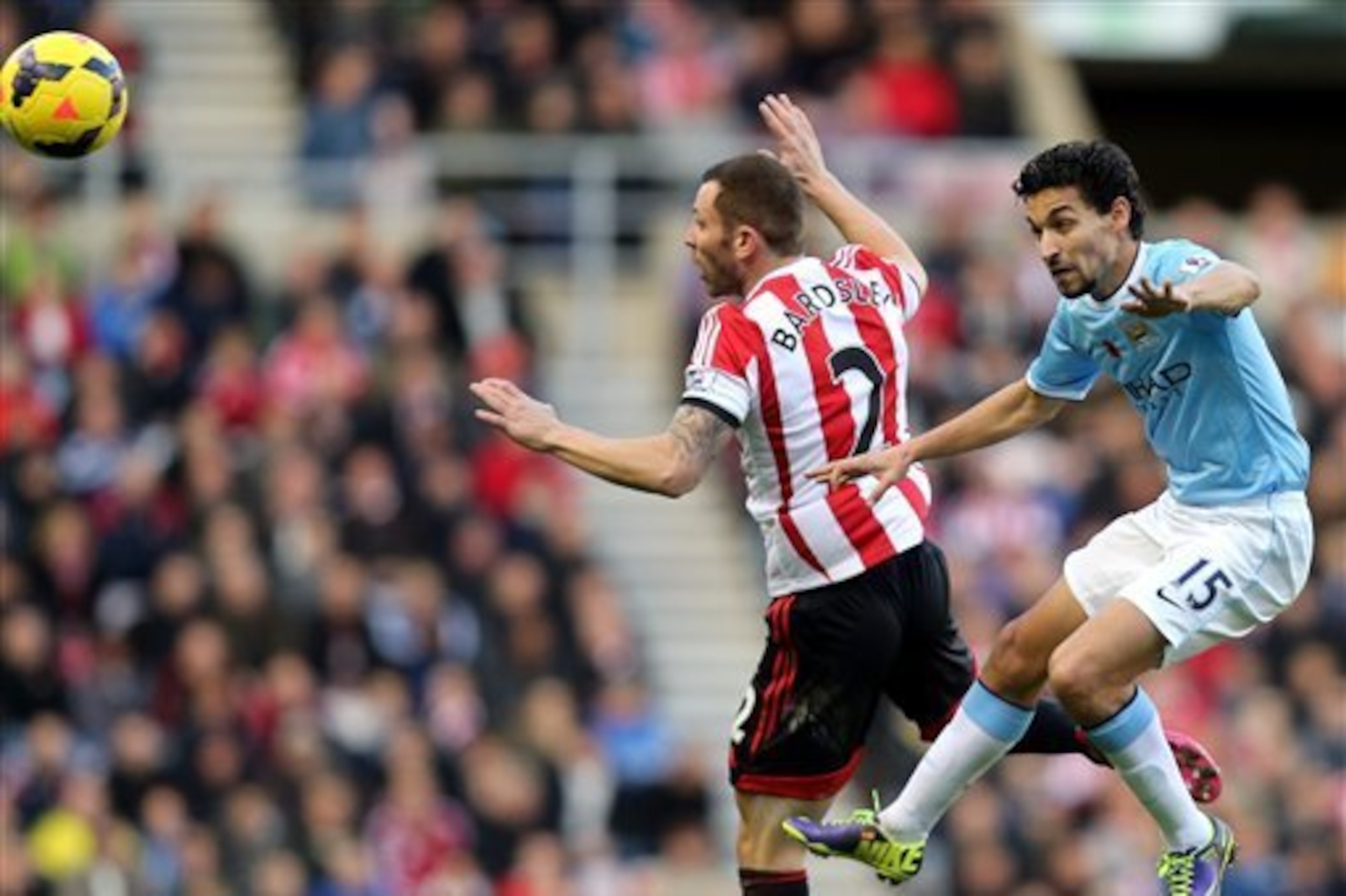 Bardsley scored the winner for Sunderland at the Stadium of Light last season.
