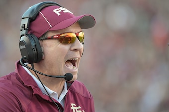 Coach Jimbo Fisher has won 28 straight games, a streak that began with a 2012 ACC championship game win over Georgia Tech. Coach Jimbo Fisher has won 28 straight games, a streak that began with a 2012 ACC championship game win over Georgia Tech.