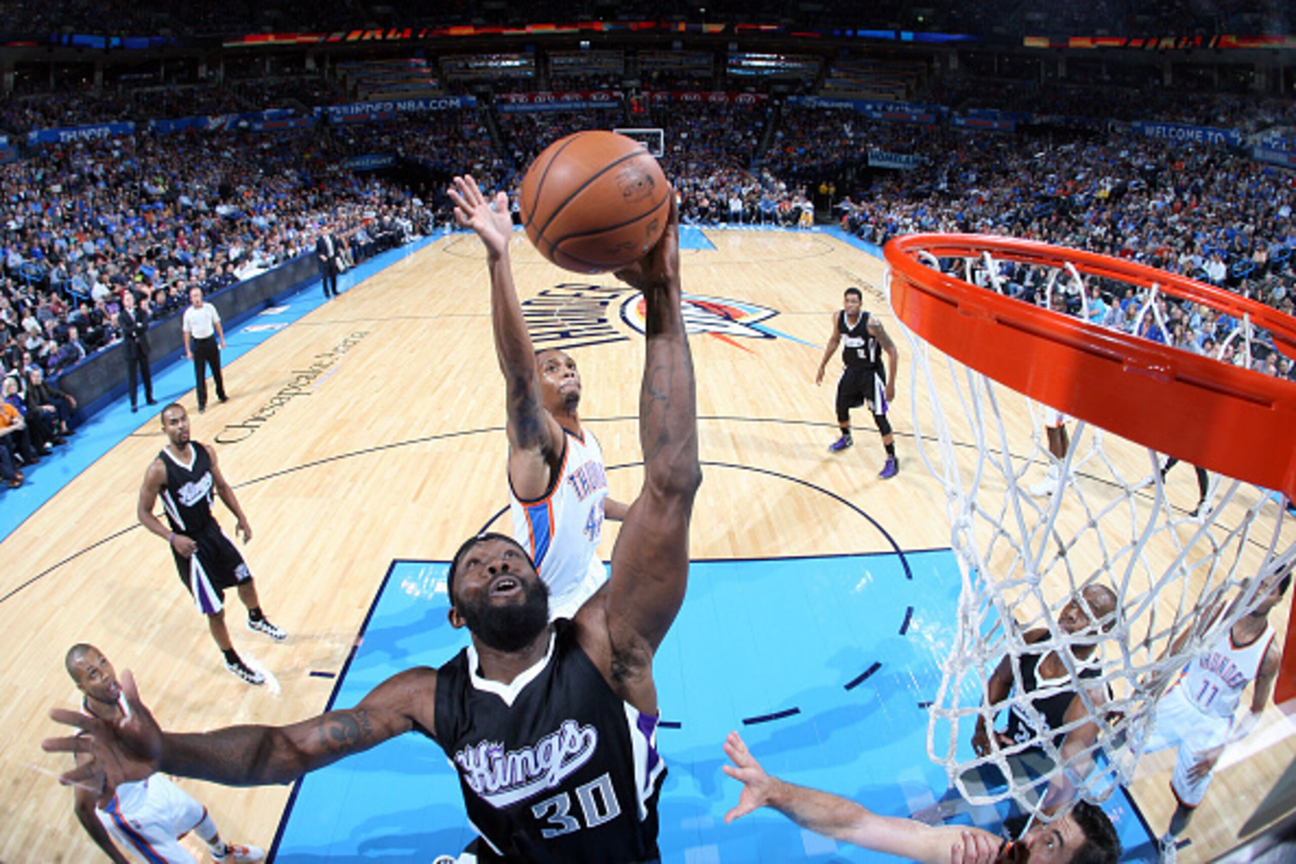 Reggie Evans hasn't played a ton, but he's played well when Michael Malone has called on him.