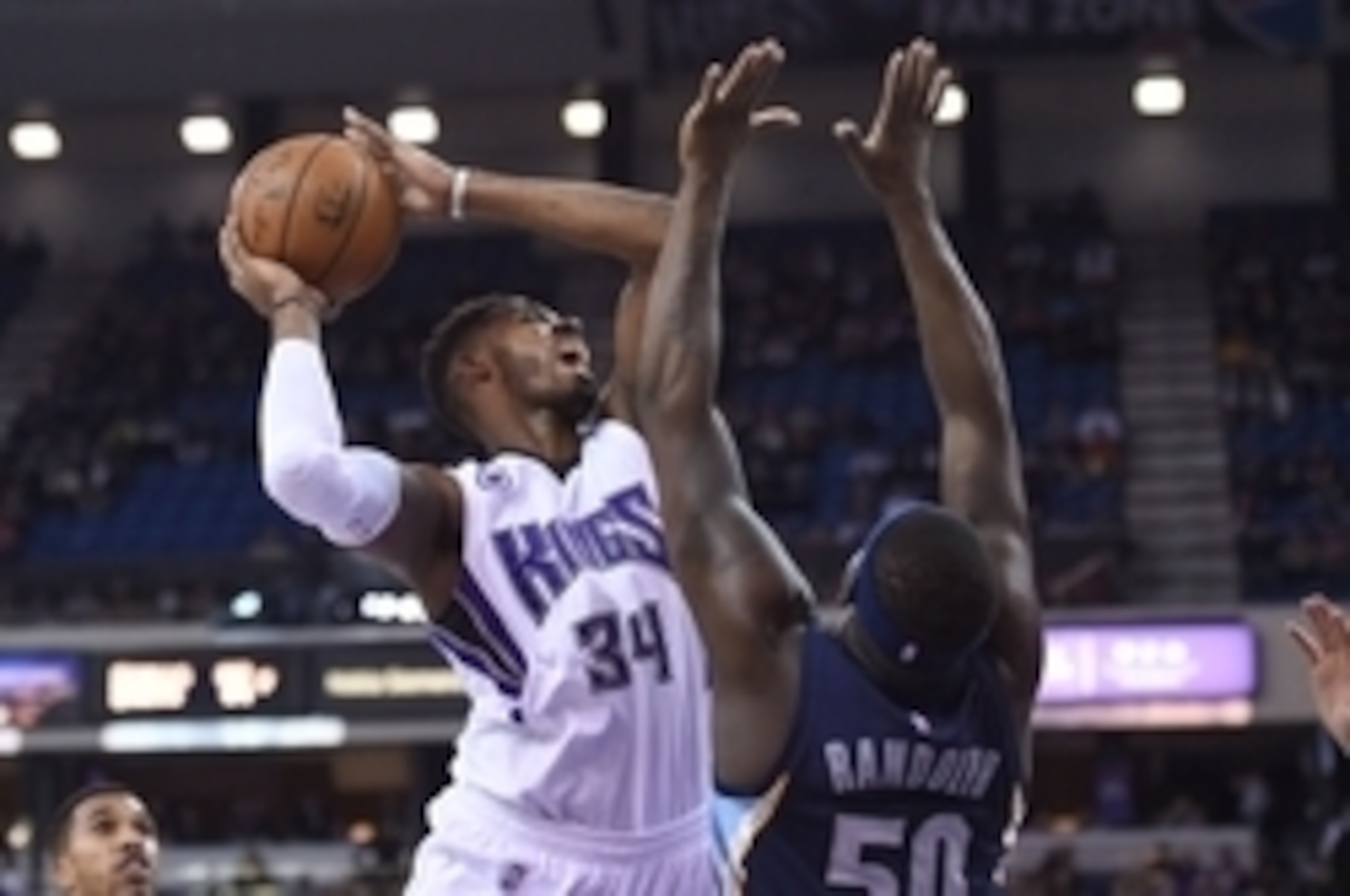 Jason Thompson has had some solid performances on defense, but he's struggled shooting the ball.