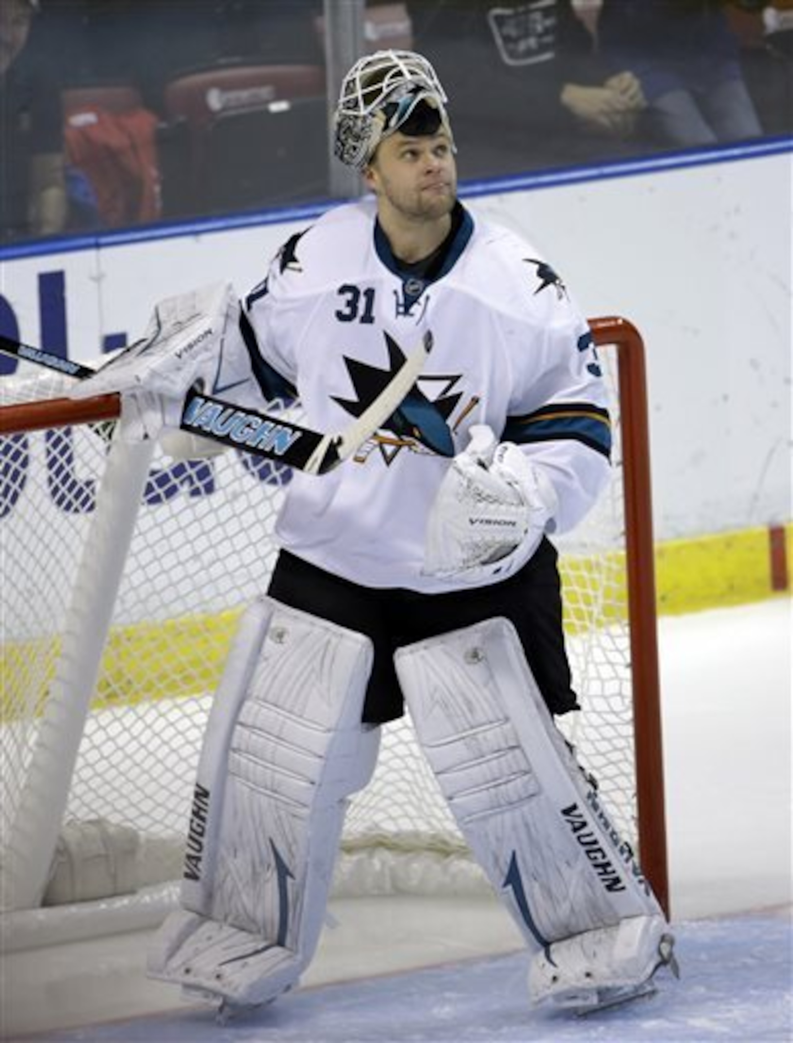 Antti Niemi has not been consistent enough for the Sharks. Antti Niemi has not been consistent enough for the Sharks.