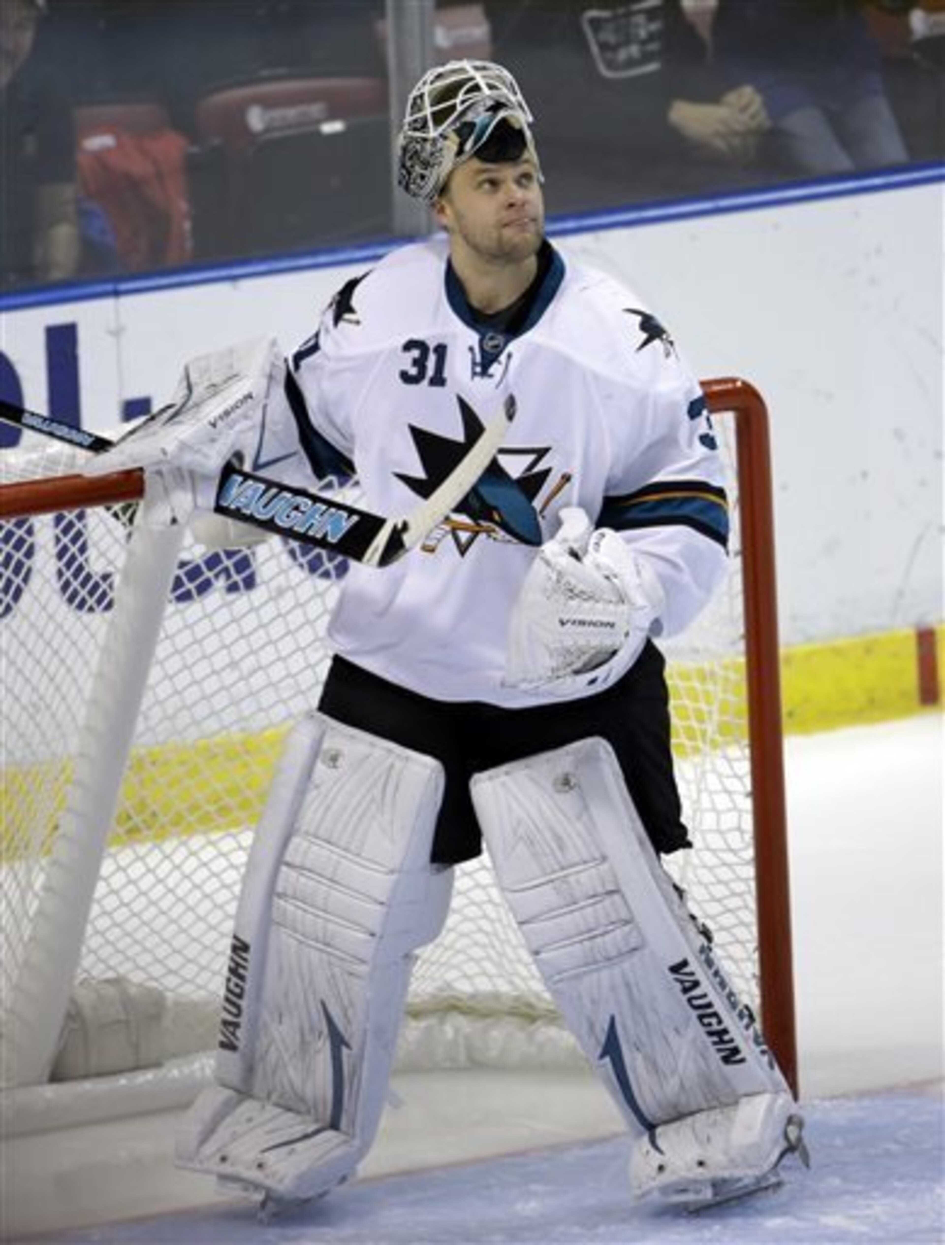 Antti Niemi has not been consistent enough for the Sharks. Antti Niemi has not been consistent enough for the Sharks.
